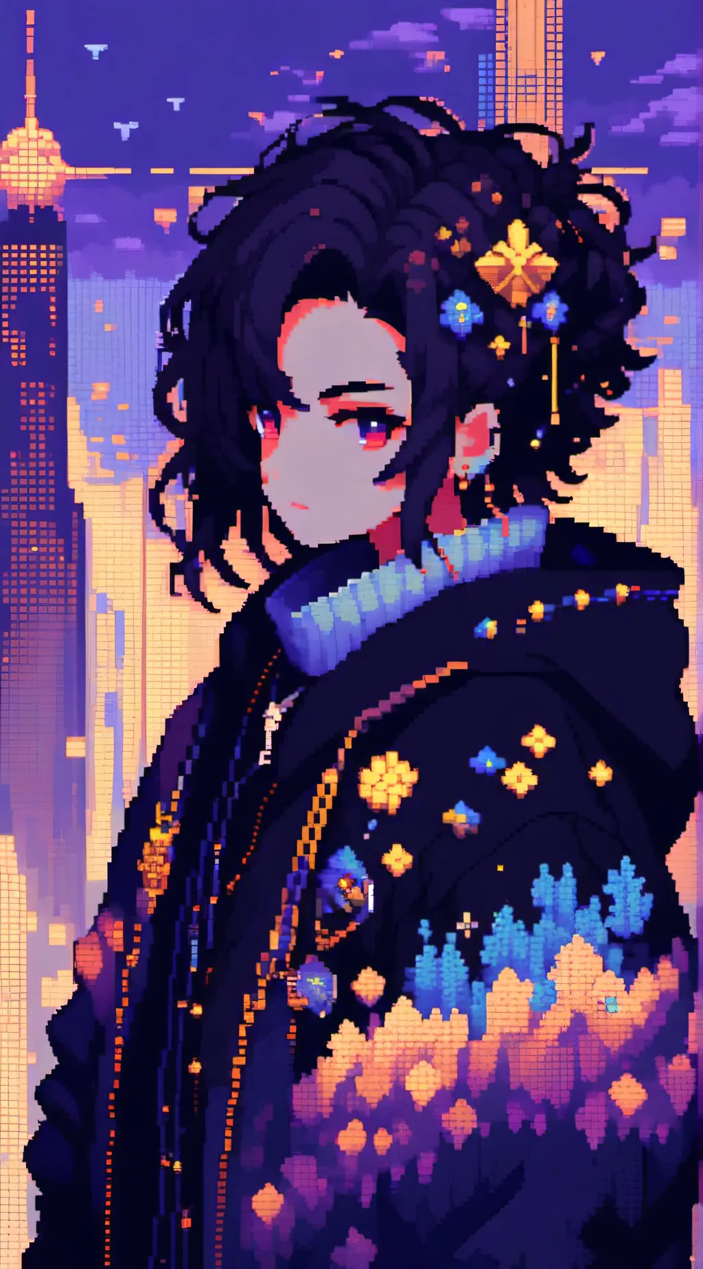 ai character:  gabami background