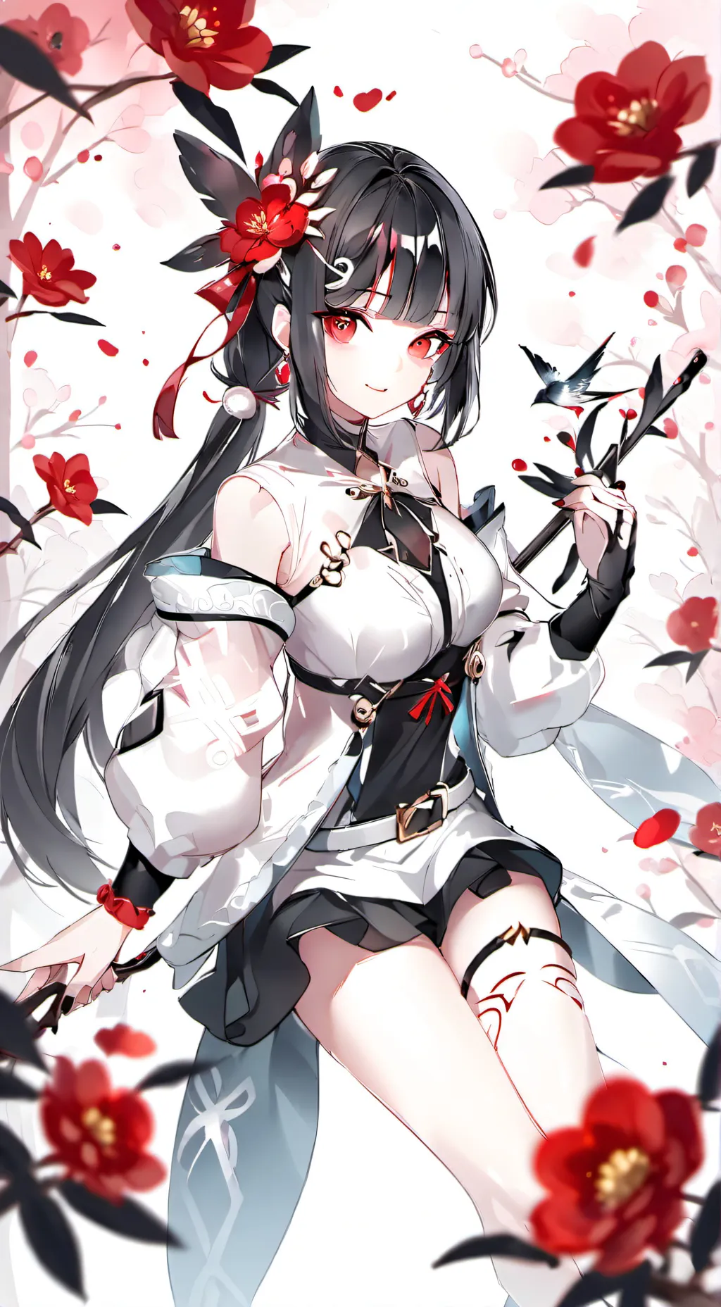 ai character: YOUR MEAN GF background