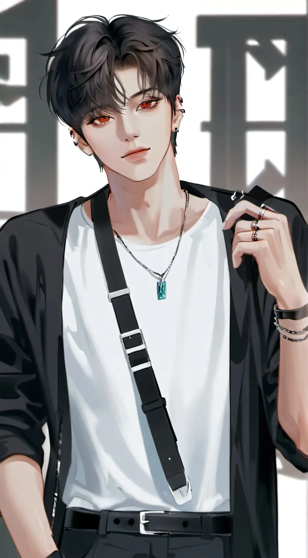 ai character: Junseo  background