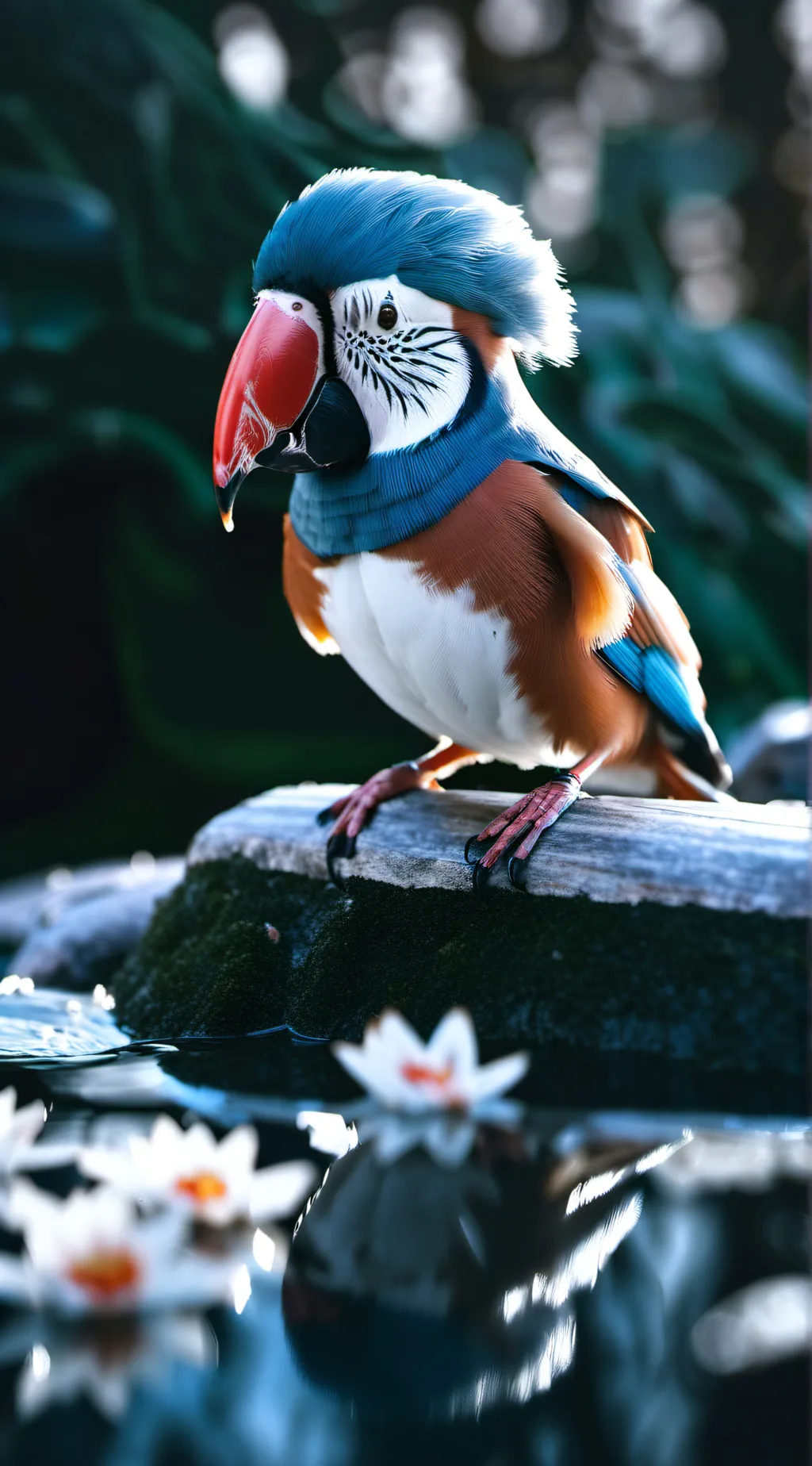 ai character: papagaio 🦜 background