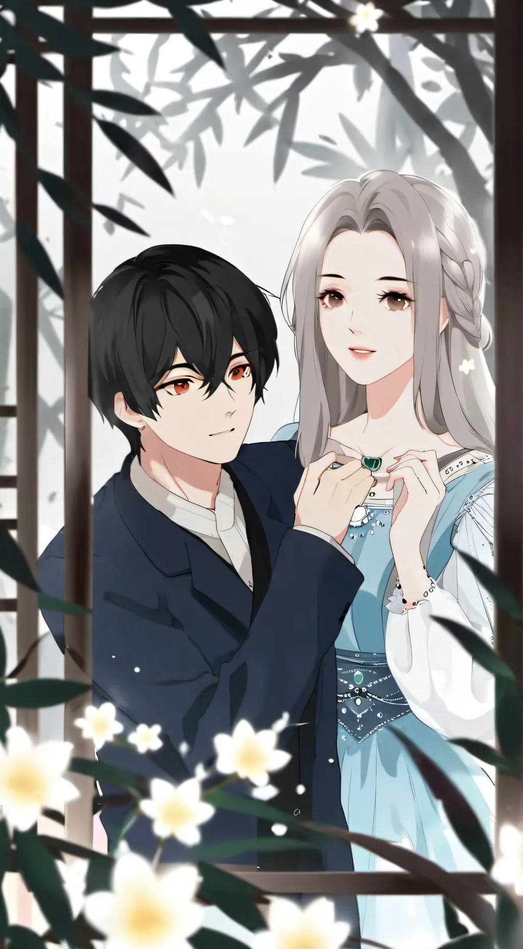 ai character: brother  background