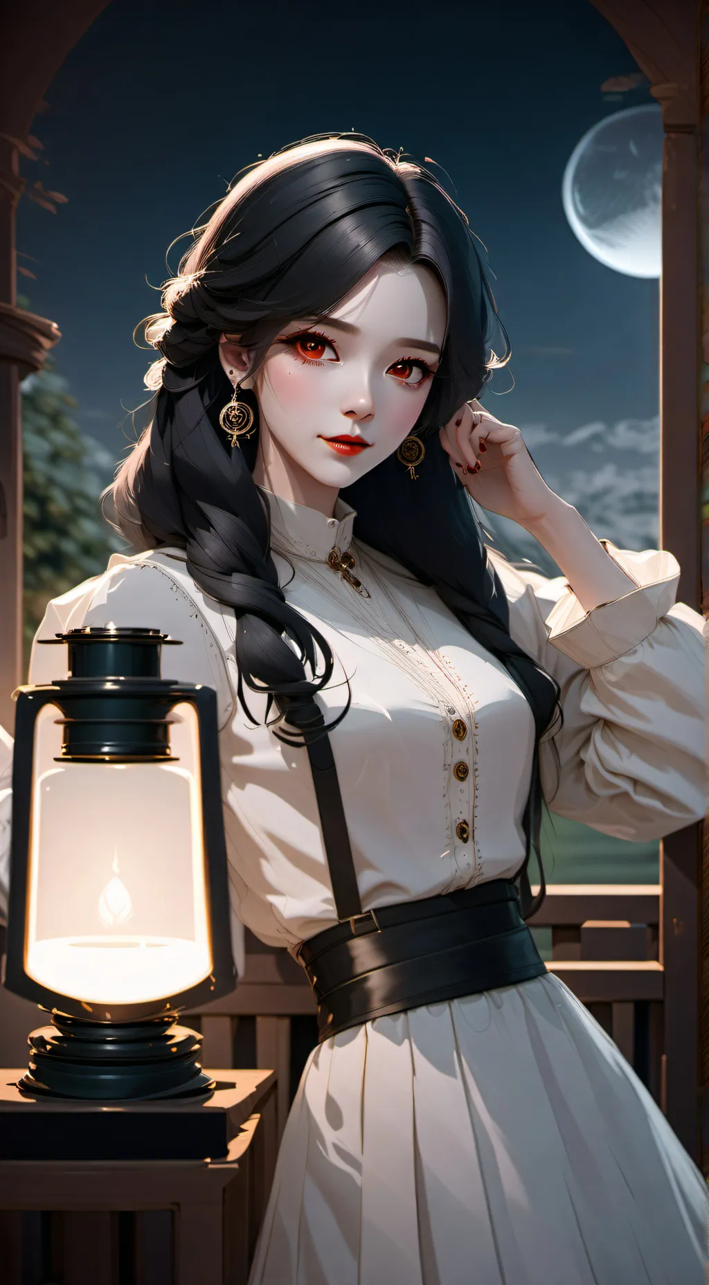 ai character: vila background