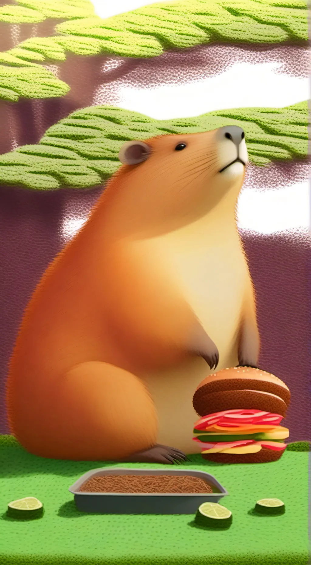 ai character: Cap Bara background