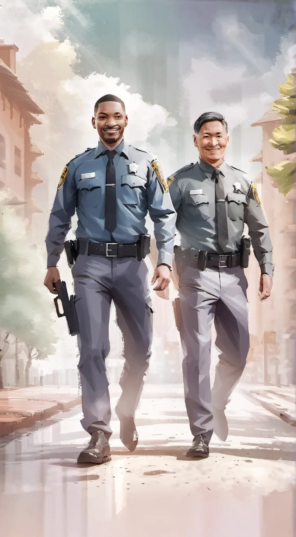 ai character: police background