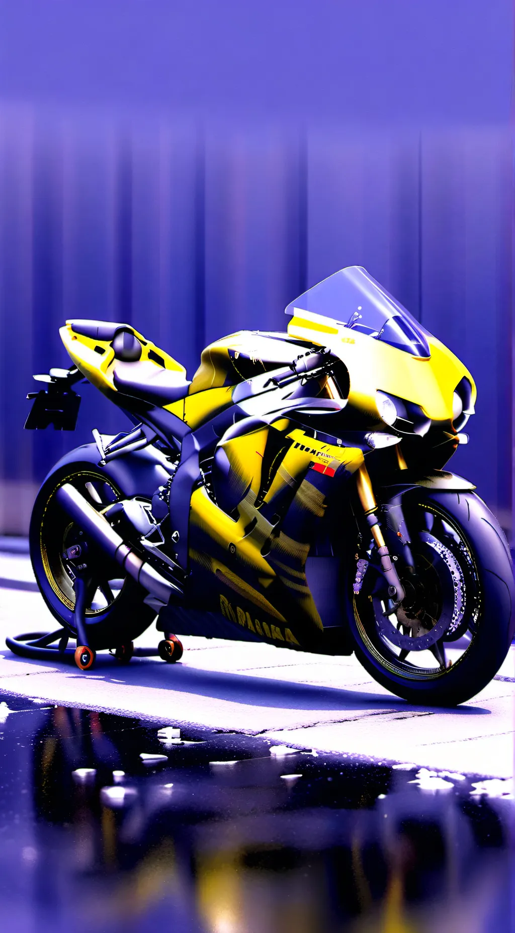 ai character: Motor Sykile background