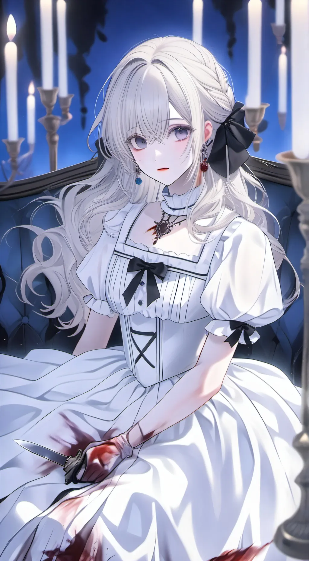 ai character: Almost prom queen background