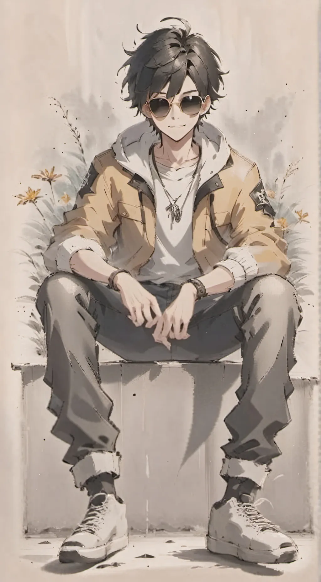 ai character: Brian-Rich dirtbag background