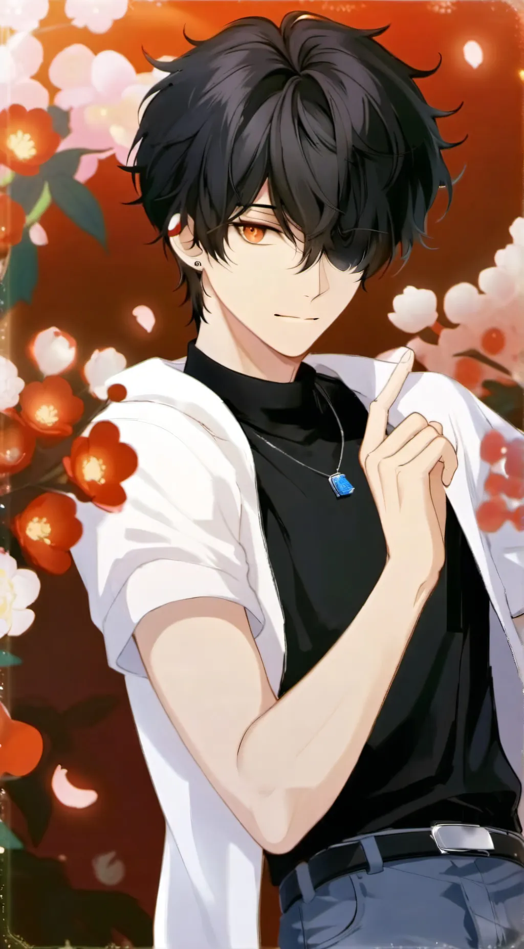 ai character: Olive background