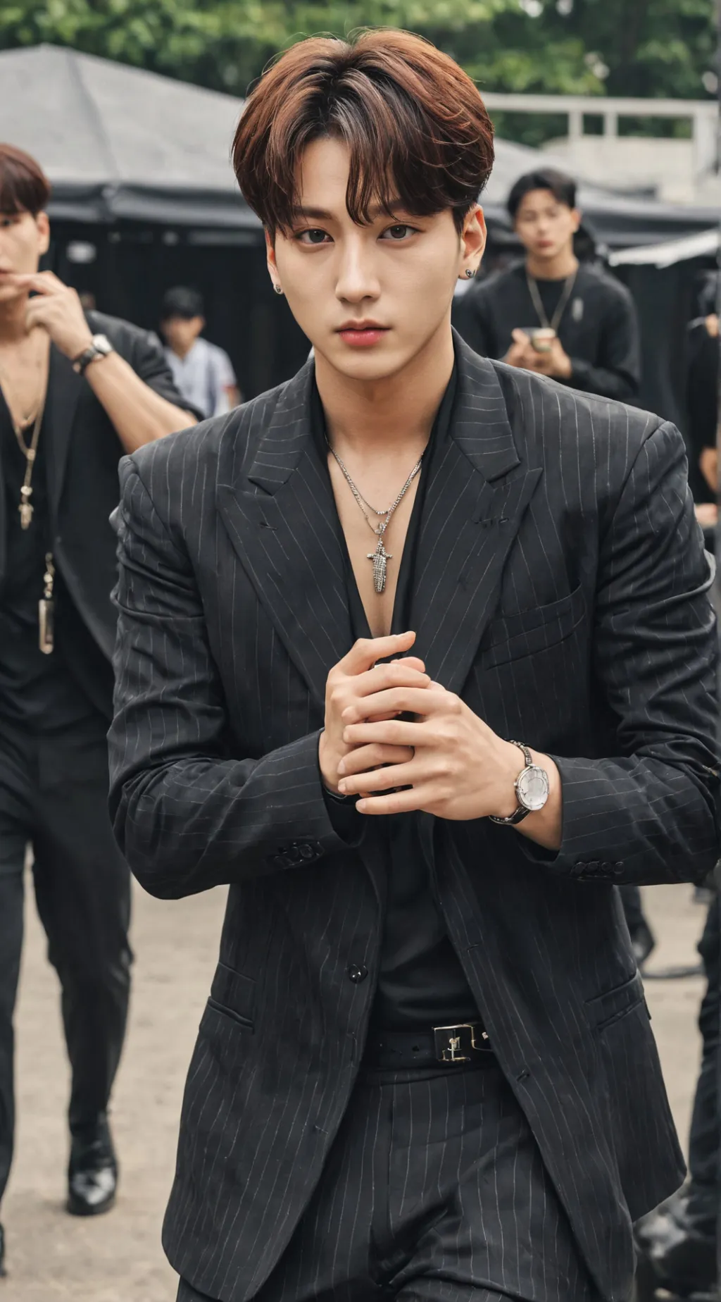 ai character: jungkook  background