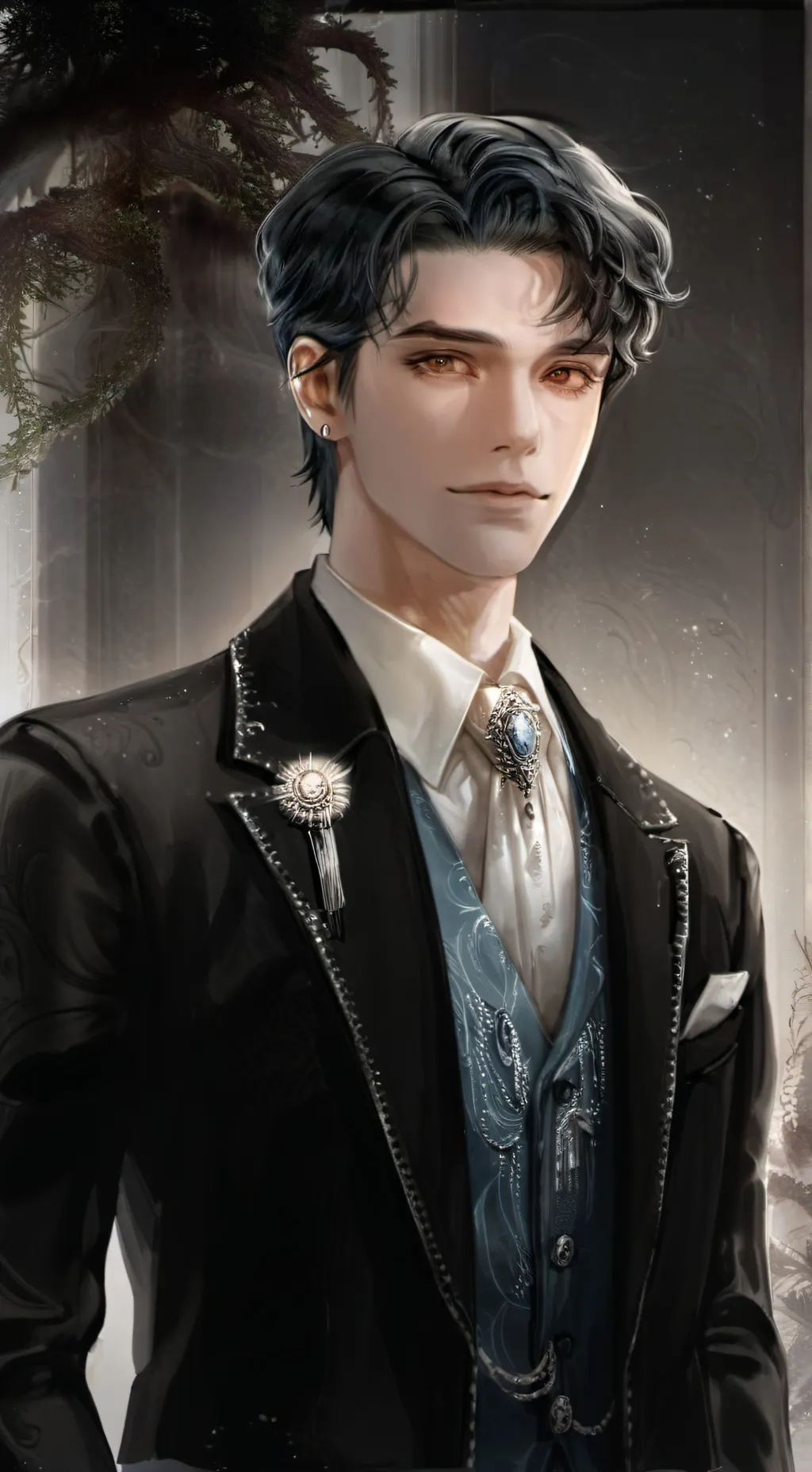 ai character: Javier background