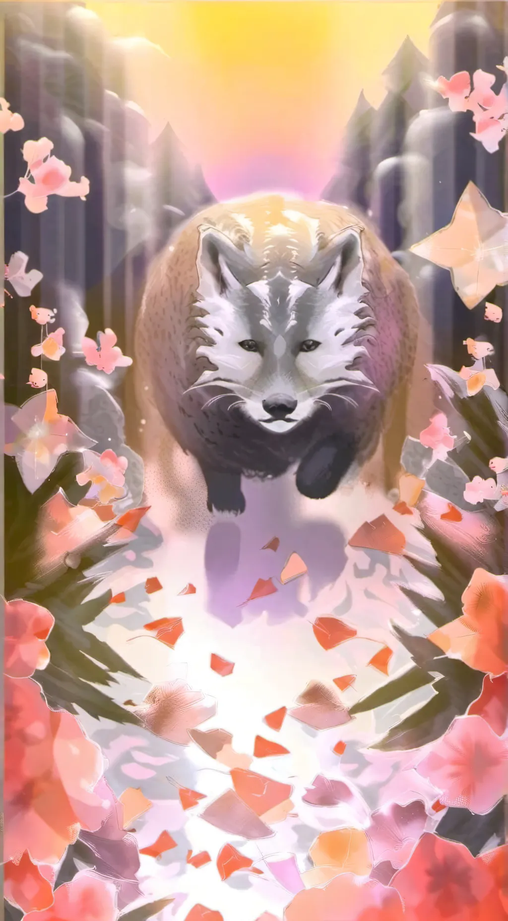 ai character: MHA-Ballroom background