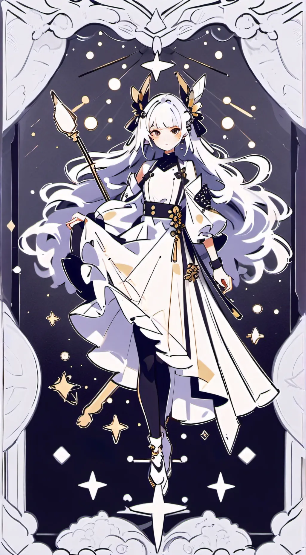 ai character: princesa  background