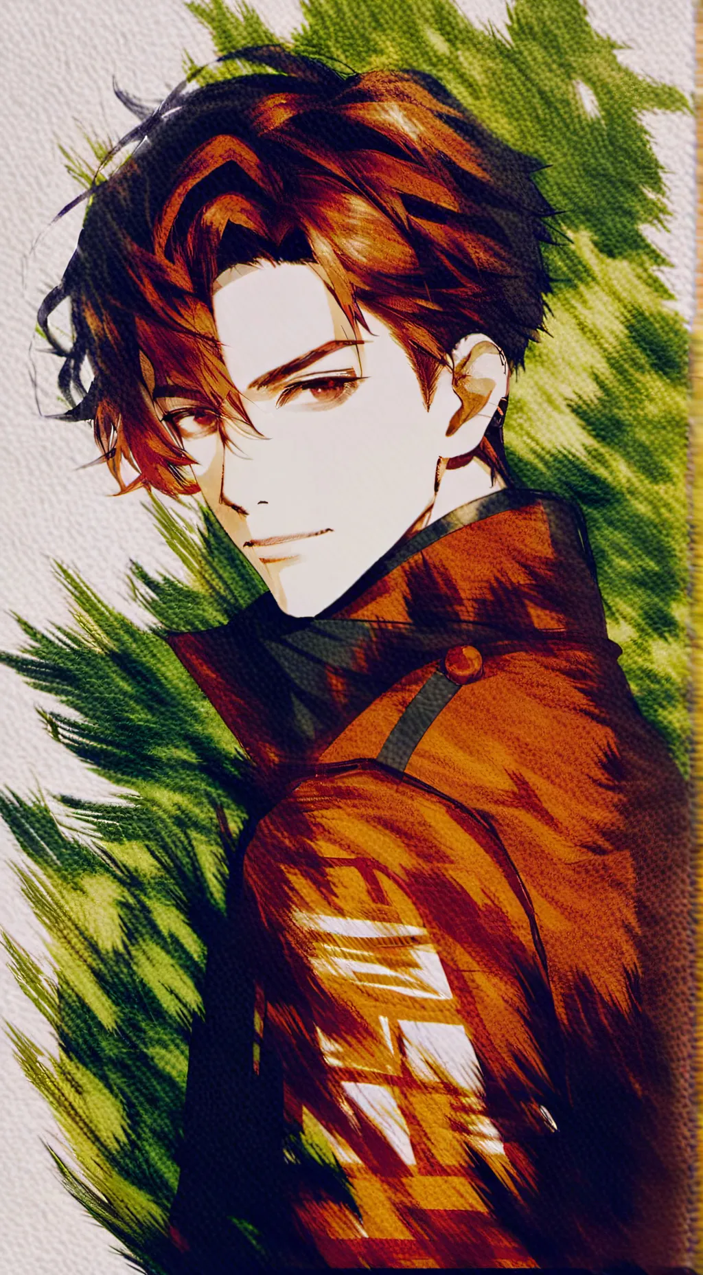 ai character: Gilbert Goldman  background