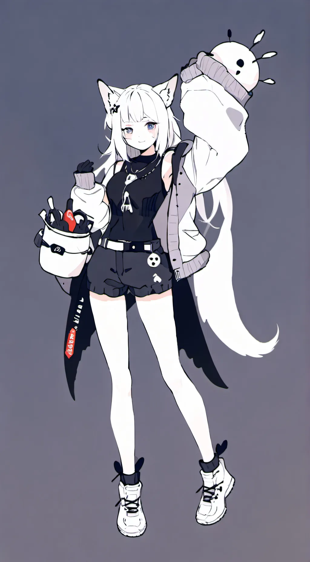 ai character: Luna background