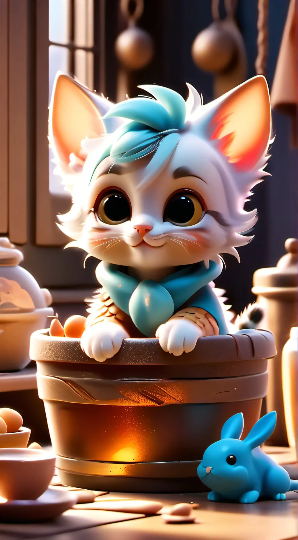 ai character: uh background