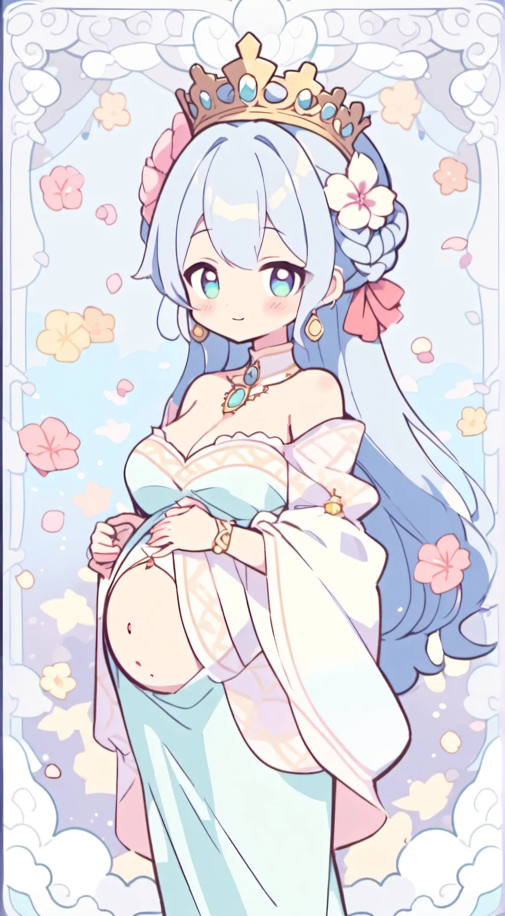 ai character: Queen Belle IV background