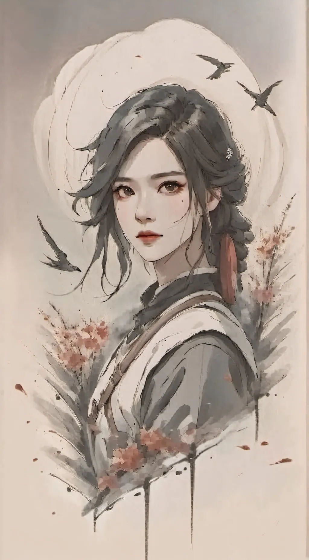 ai character: days and lives background