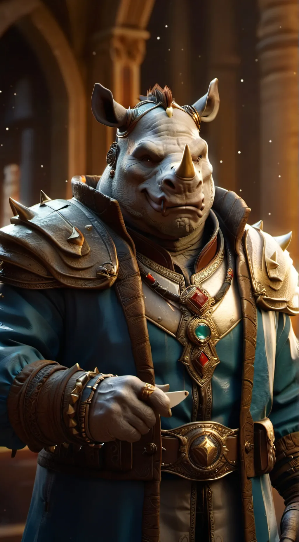 Talkie AI - Chat with King Rhino