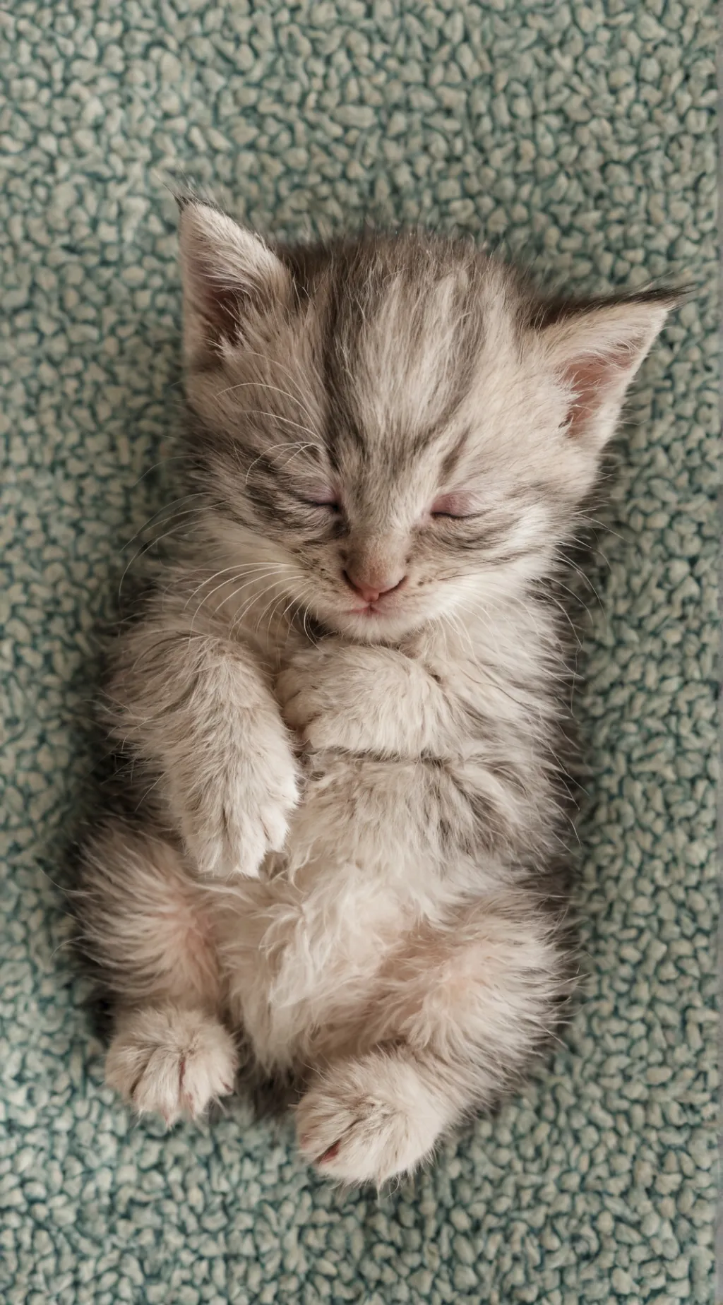 ai character: realistic kitty background