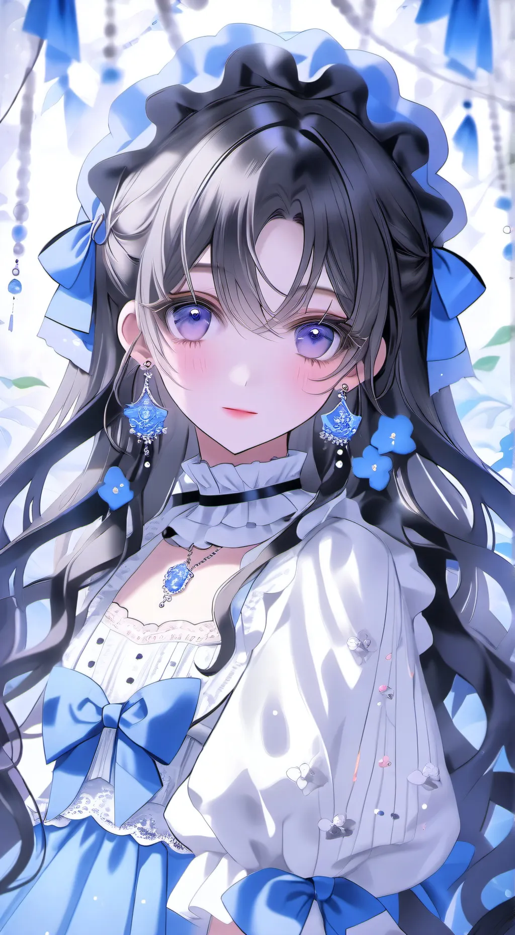 ai character: Flora  background