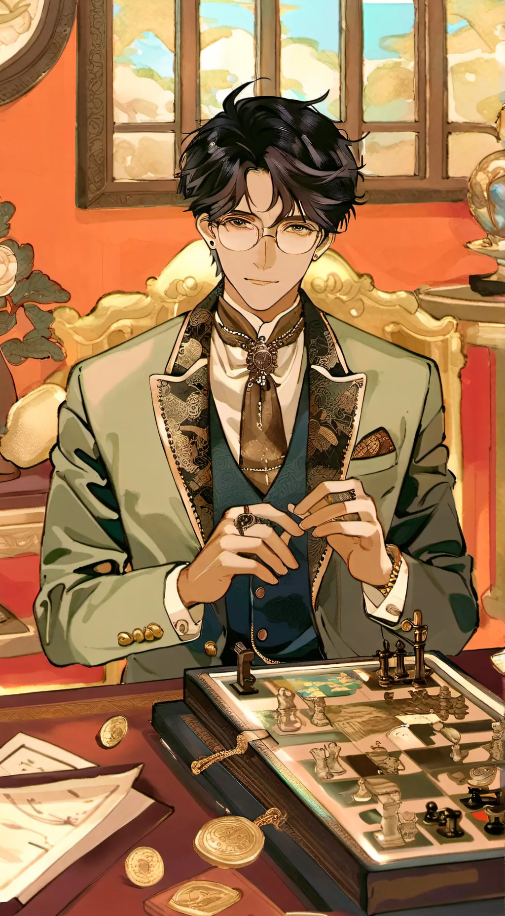 ai character: ~John~ background