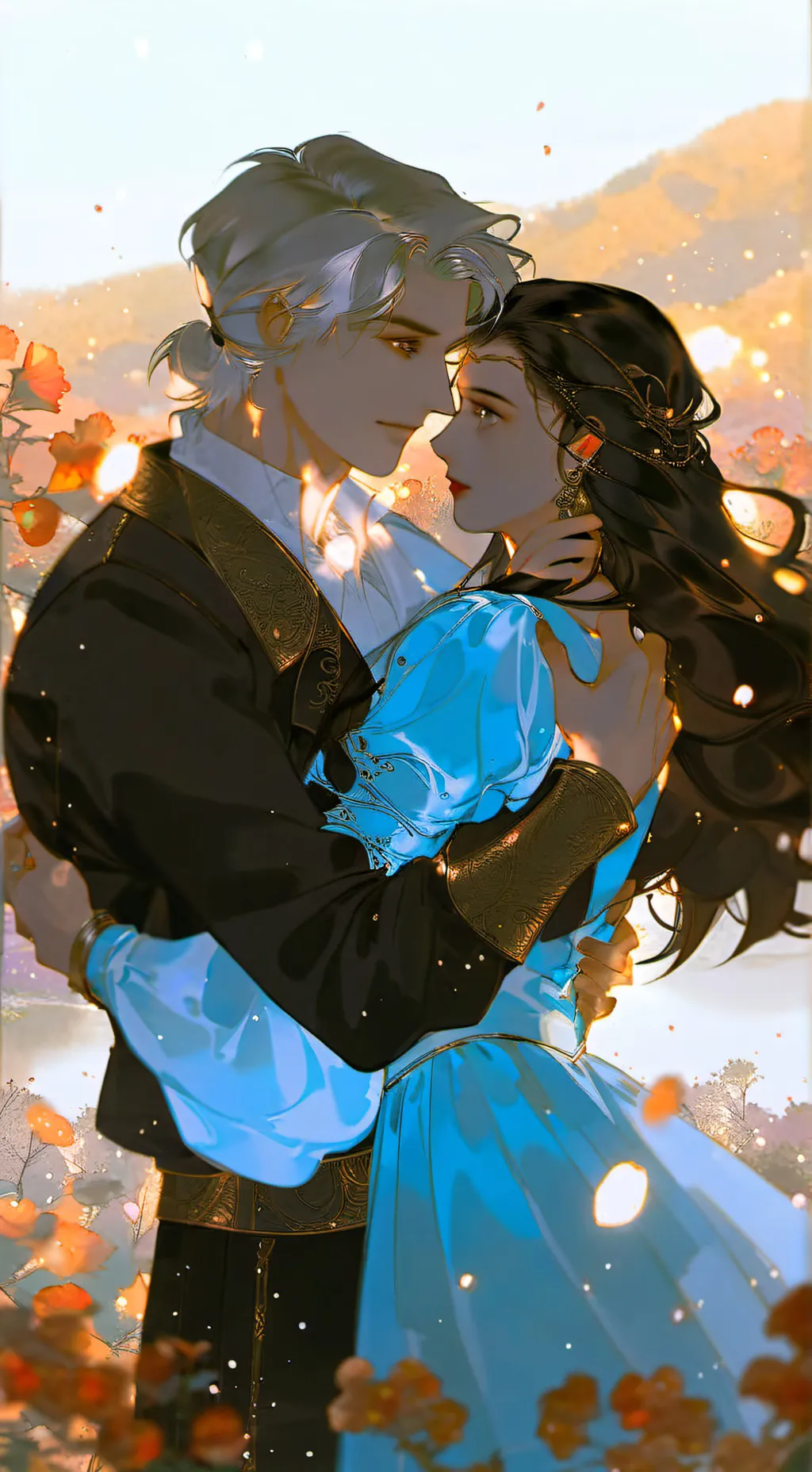 ai character: Anda and Mark background