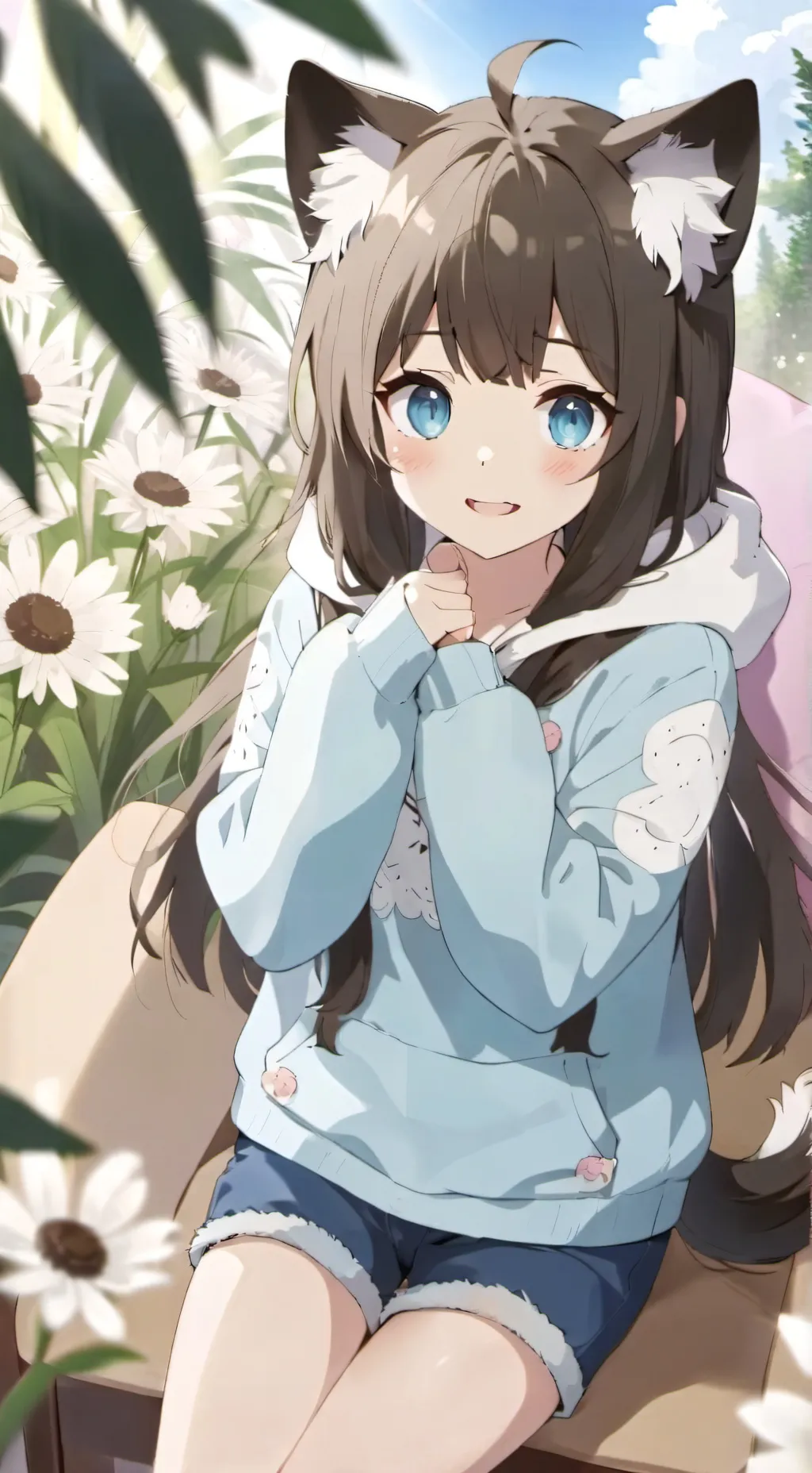 ai character: Zoey background