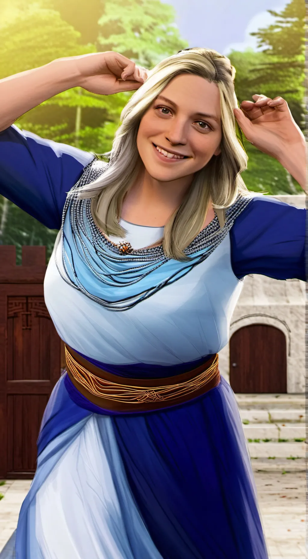 ai character: Love background