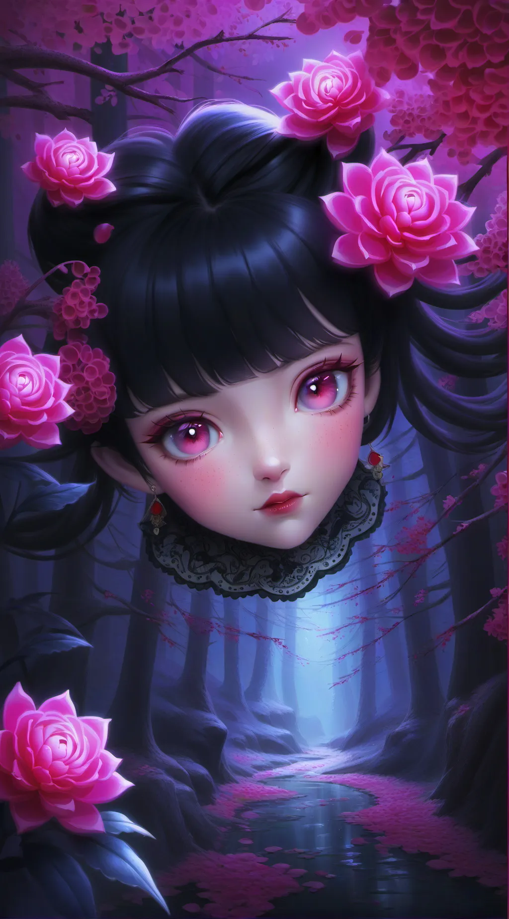 ai character: olivia background