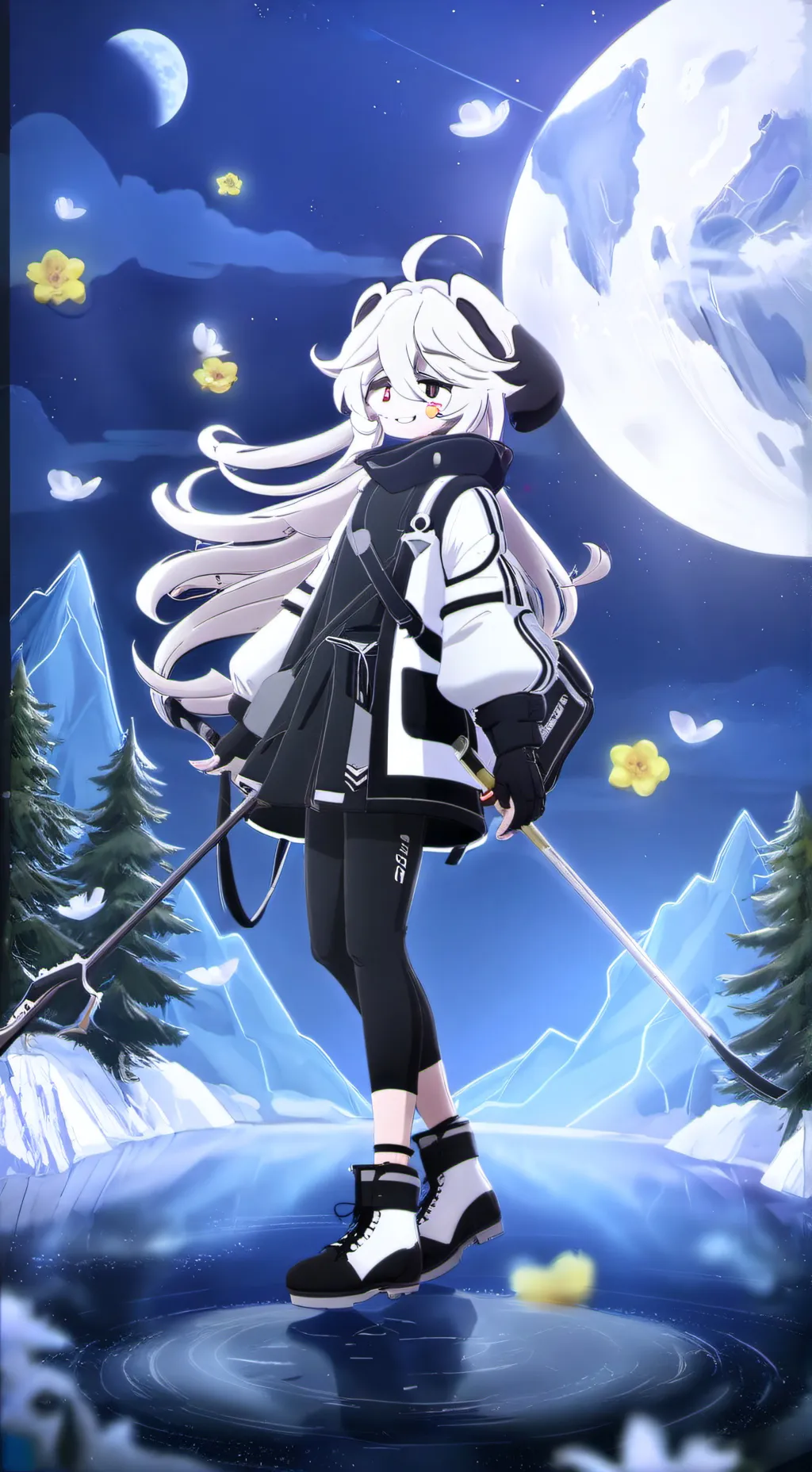 ai character: Fpe hates u:( background