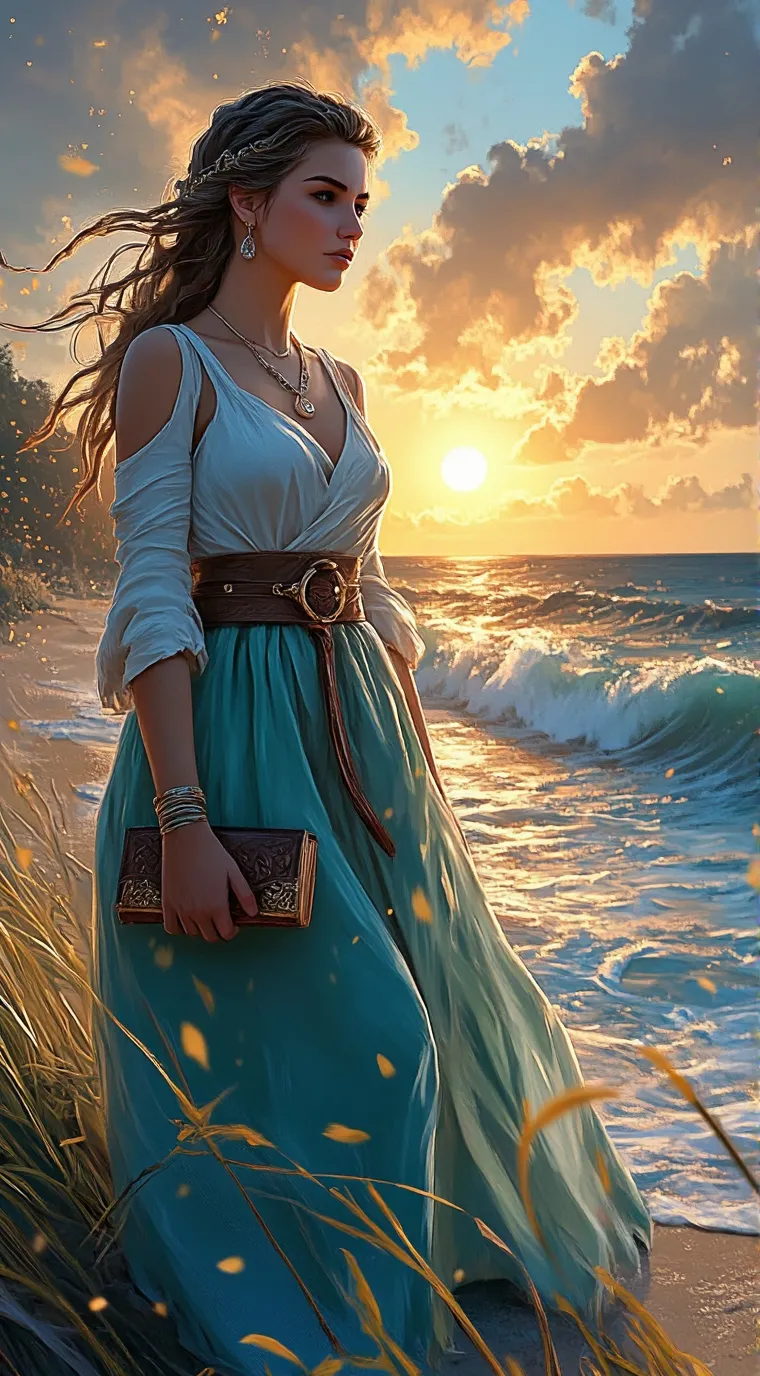 ai character: Elara background