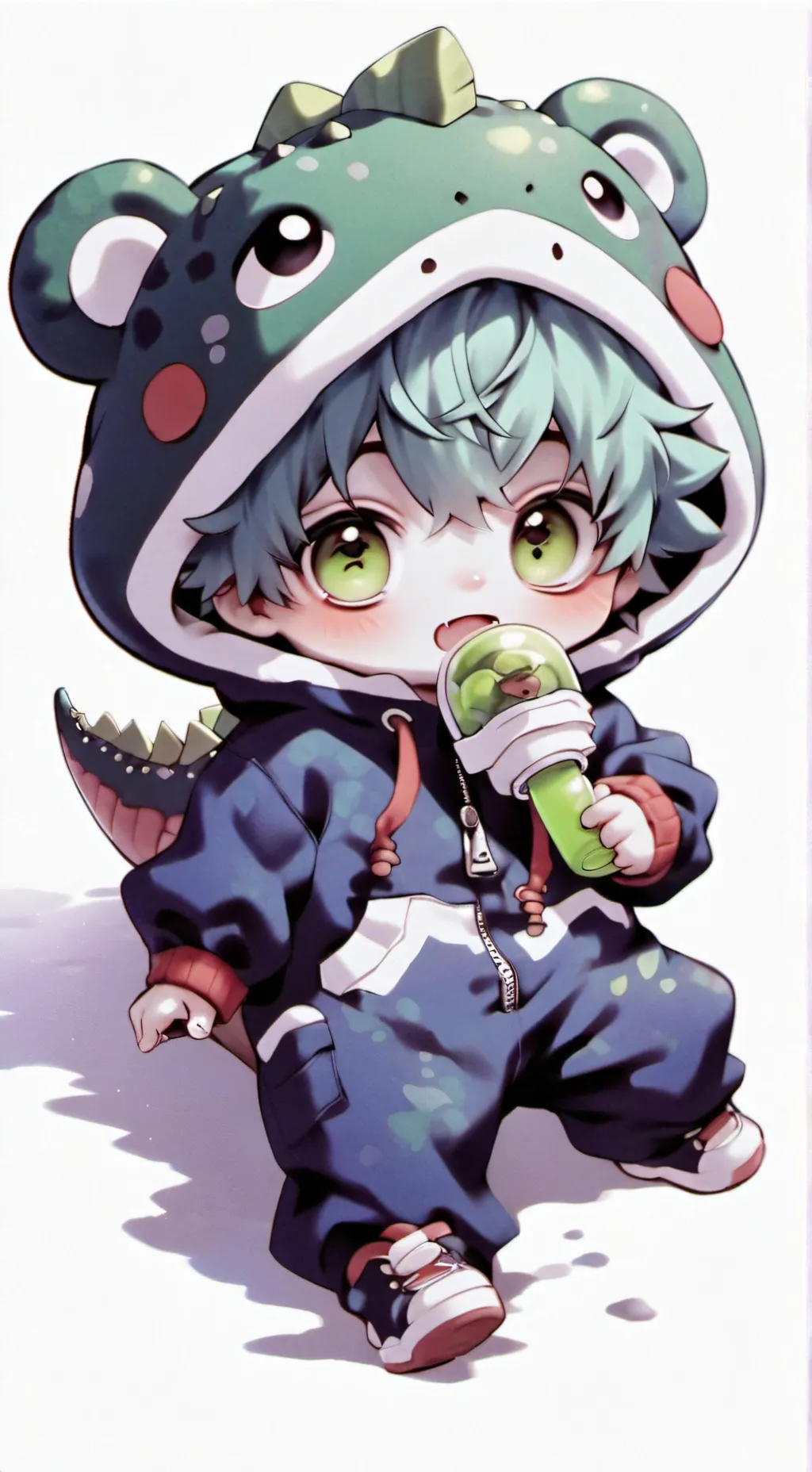 ai character: 🍼Baby Deku🍼￼ background