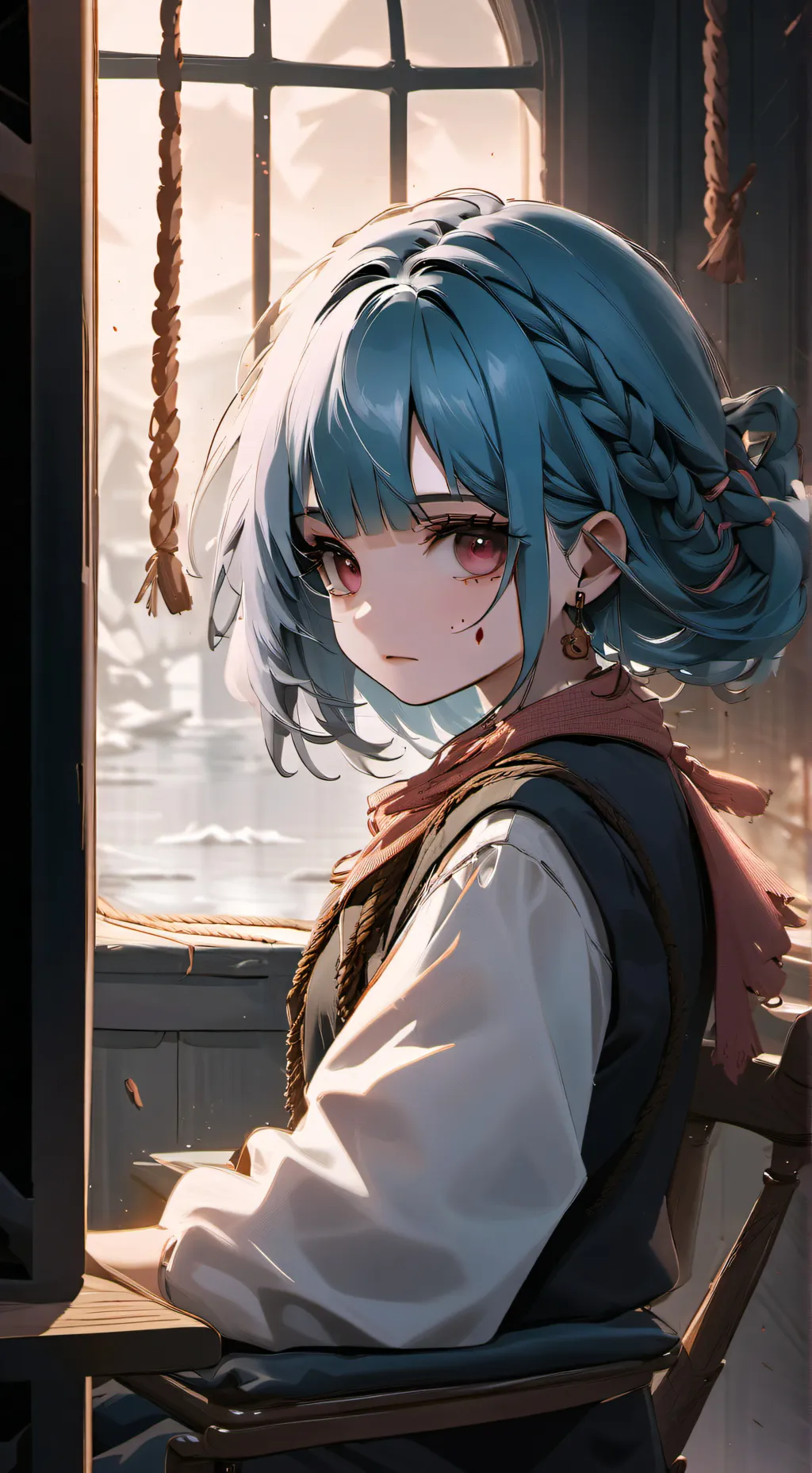 ai character: Maxi yissenia  background