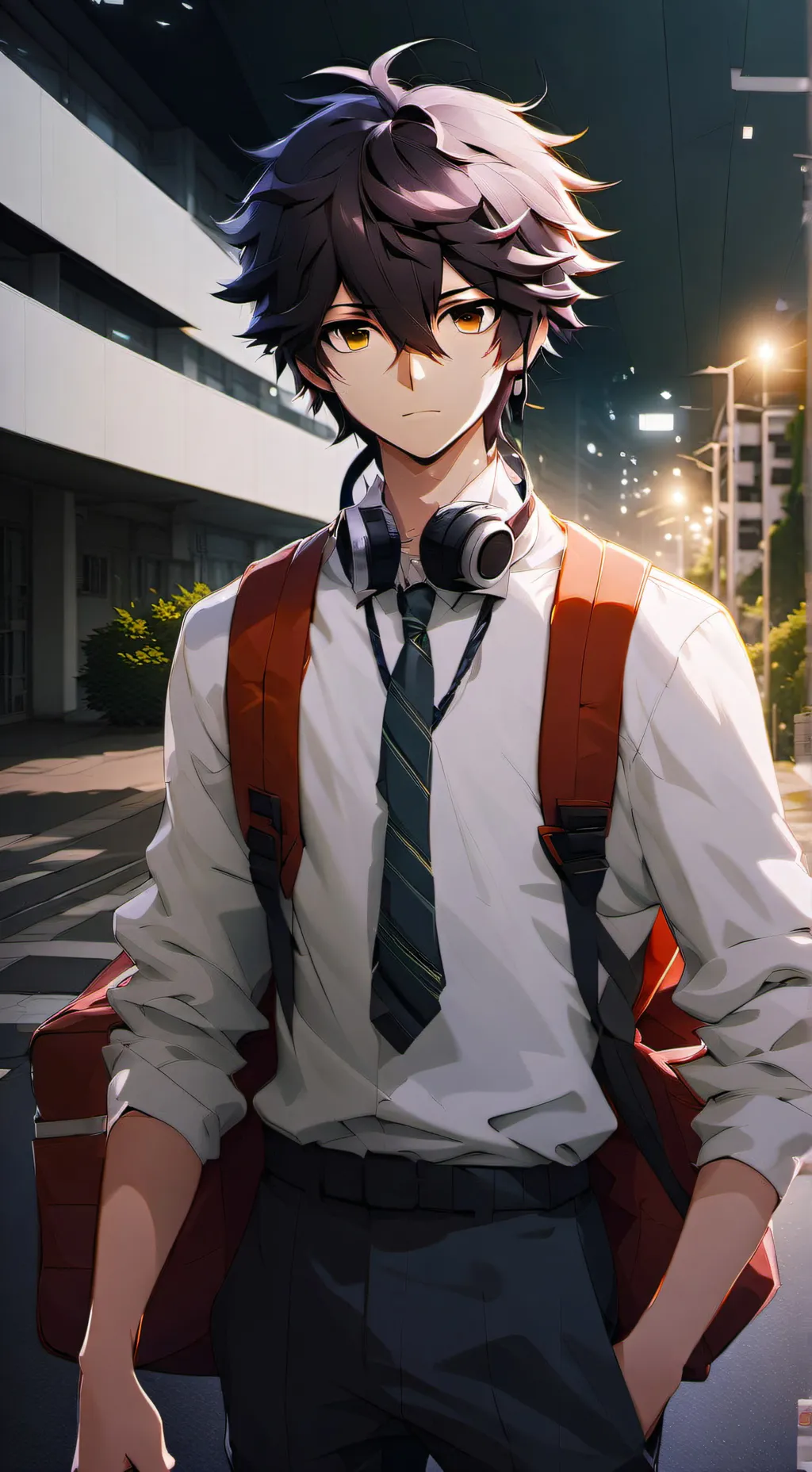 ai character: Michael  background