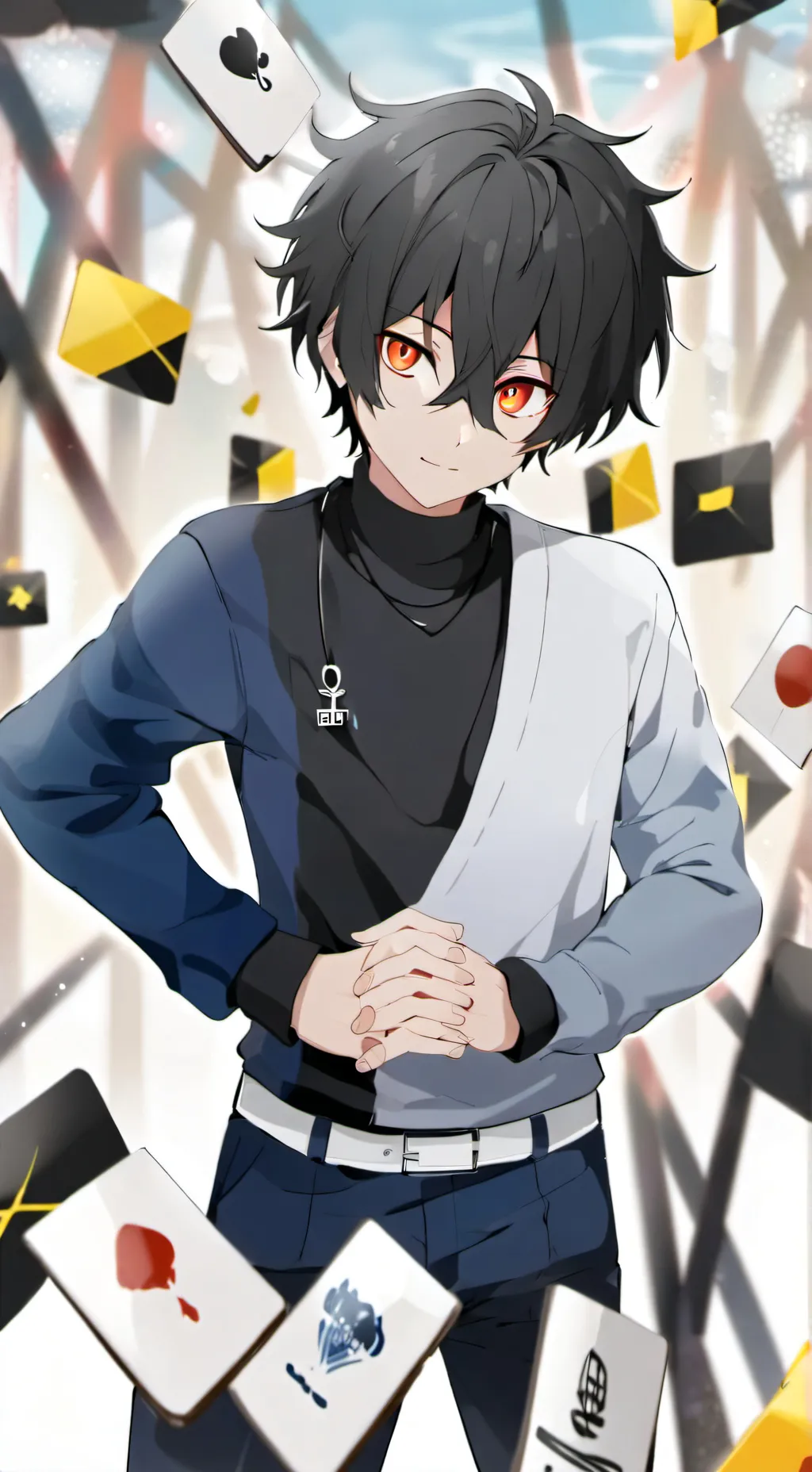 ai character: Luke background