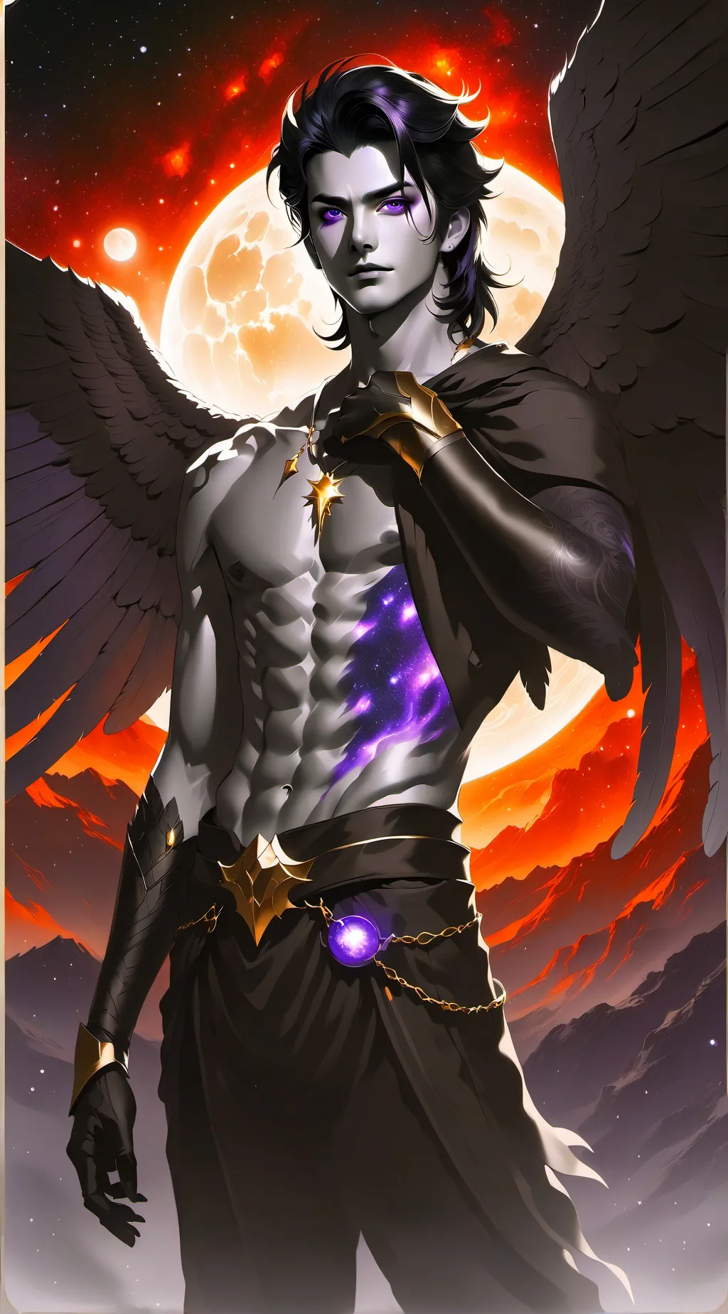 ai character: alexander background