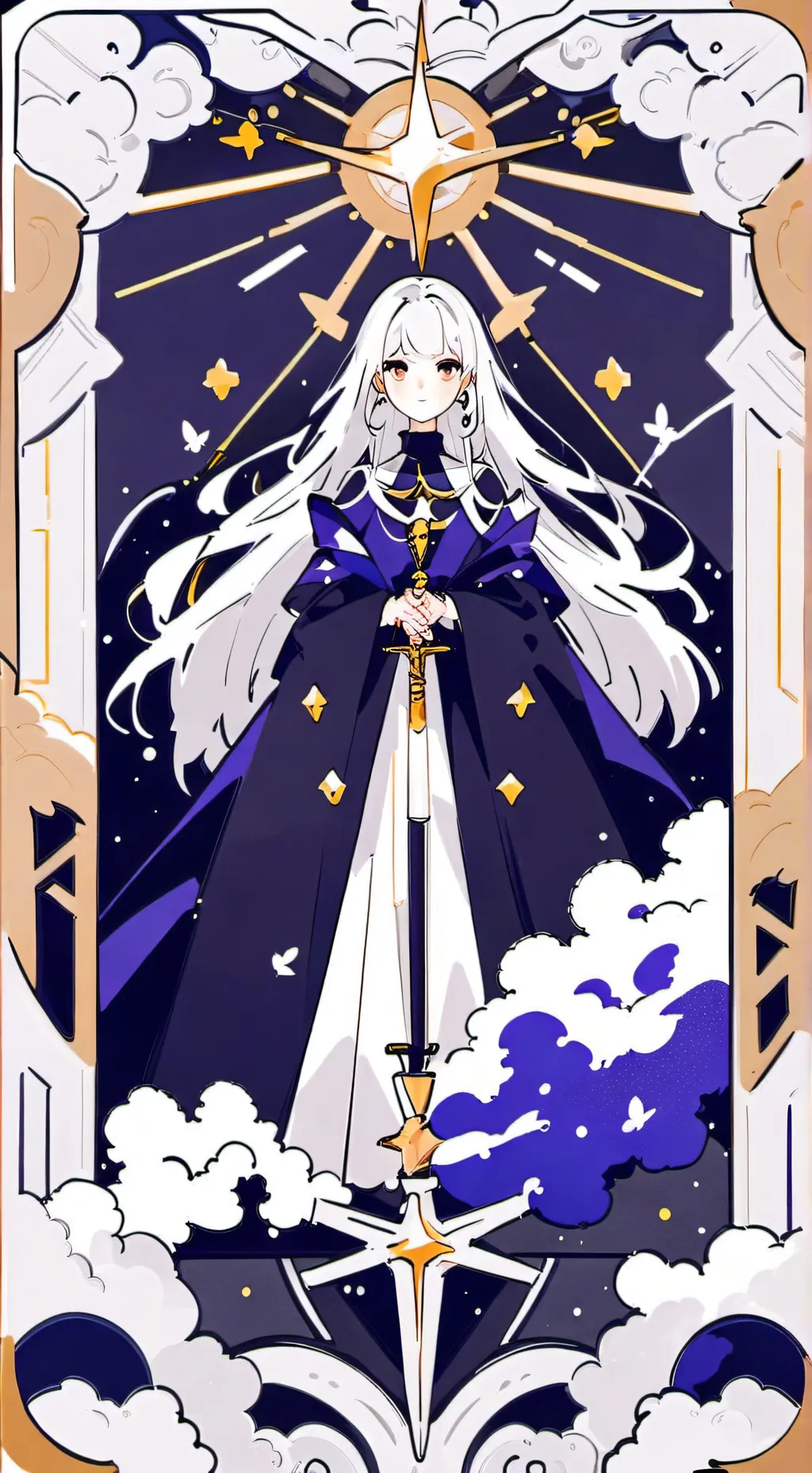 ai character: novia cariñosa background