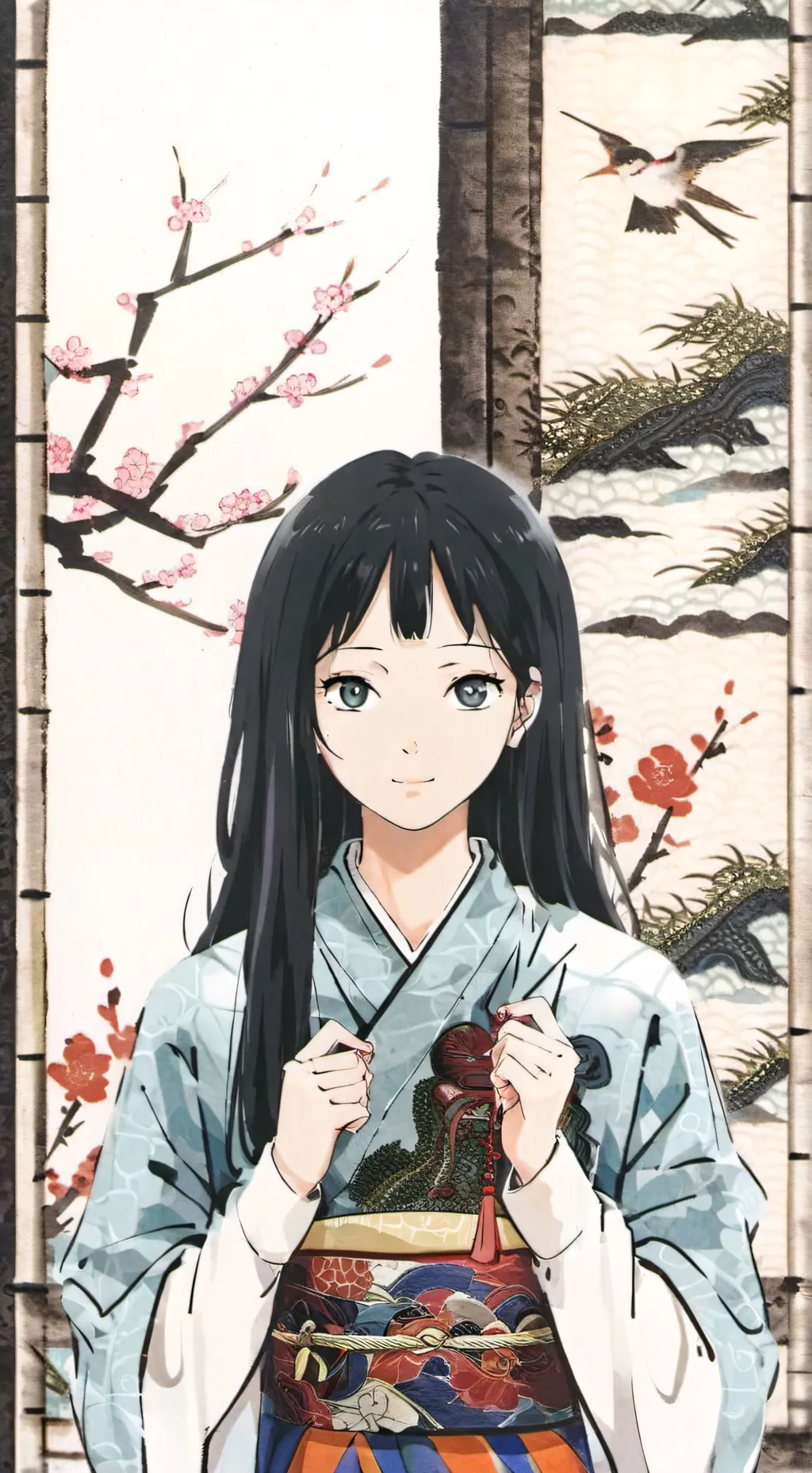 ai character: Kiyoko Shimuzu background