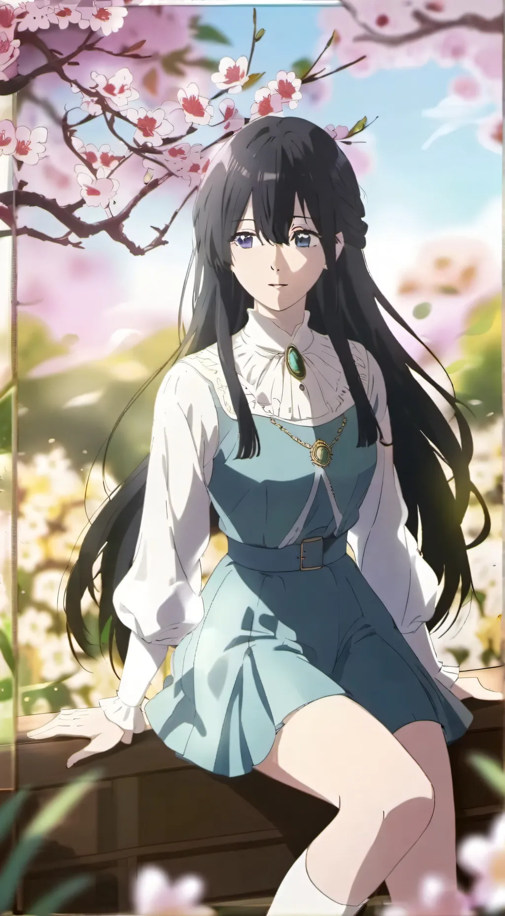 ai character: Amelia Gradfent  background