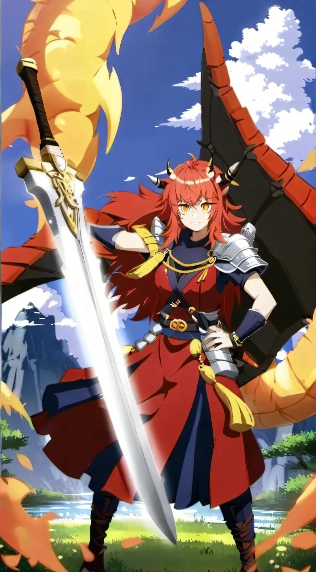 ai character: karan background