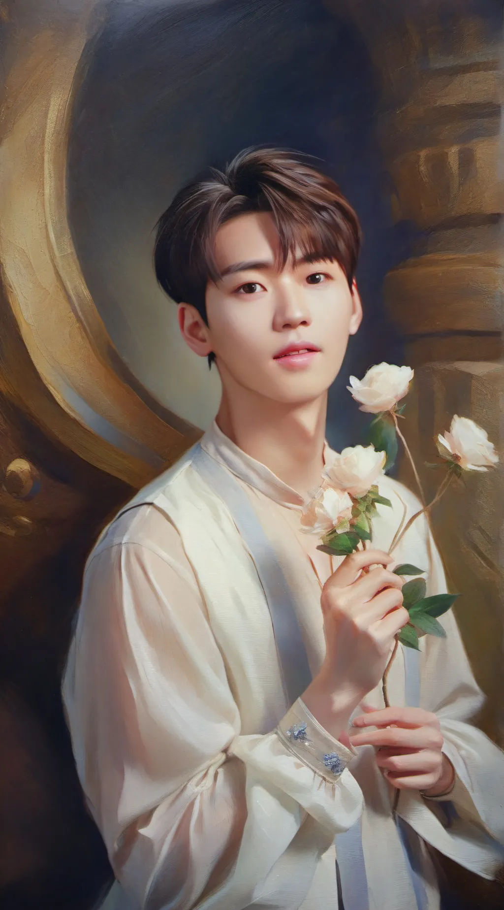 ai character: 🦦Hwang Hyunjin🦦 background