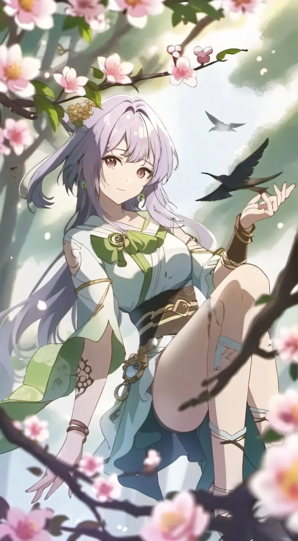 ai character: Emma  background