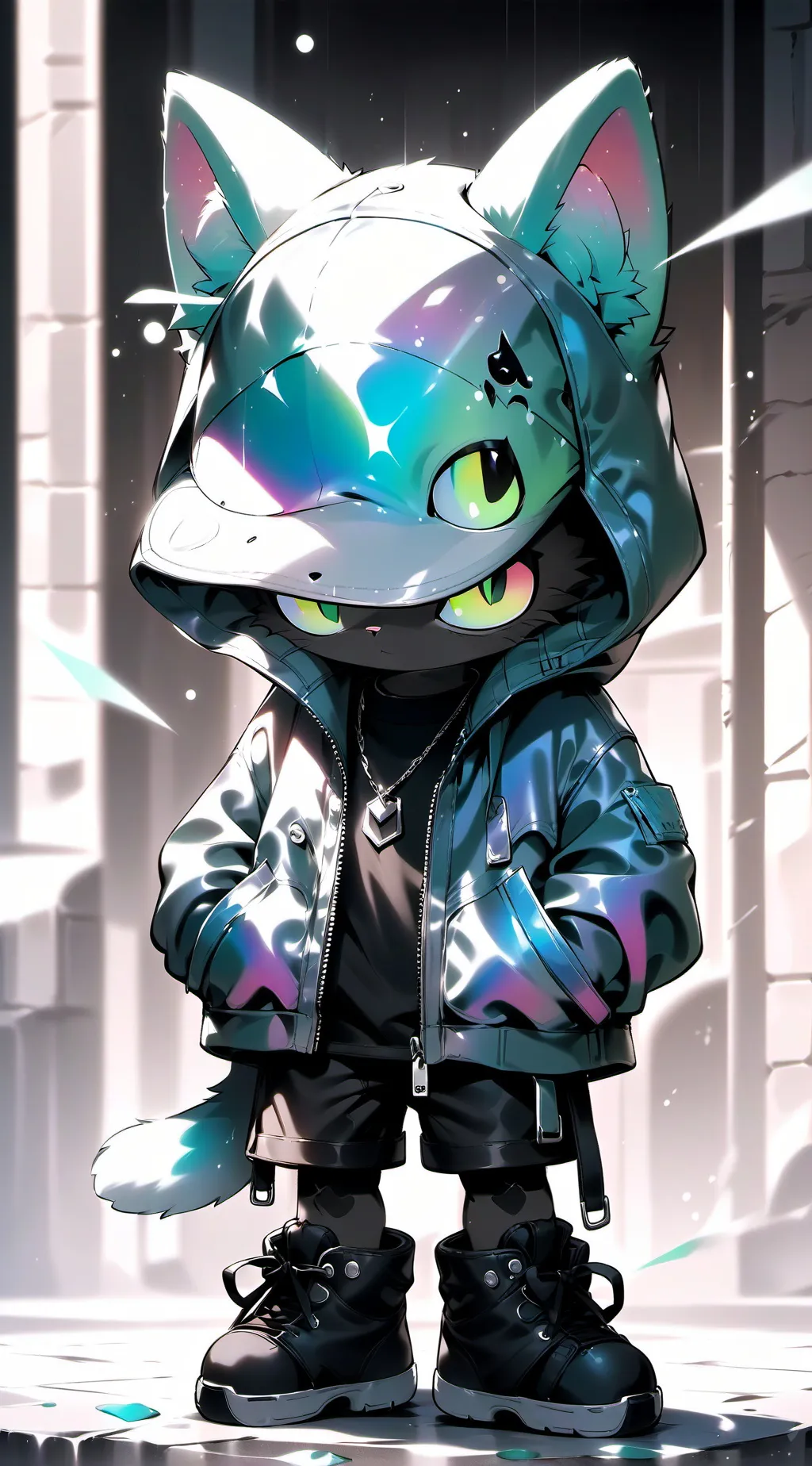 ai character: Shade background