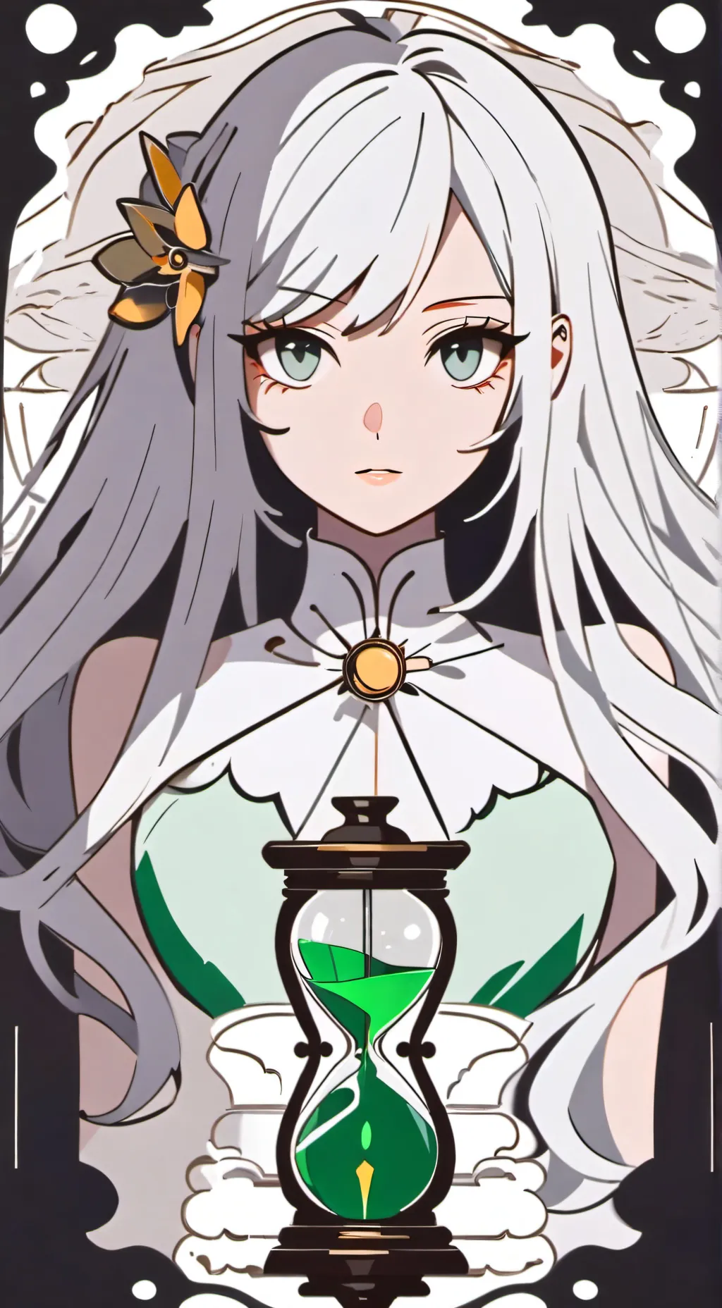 ai character: Ash girlfriend  background