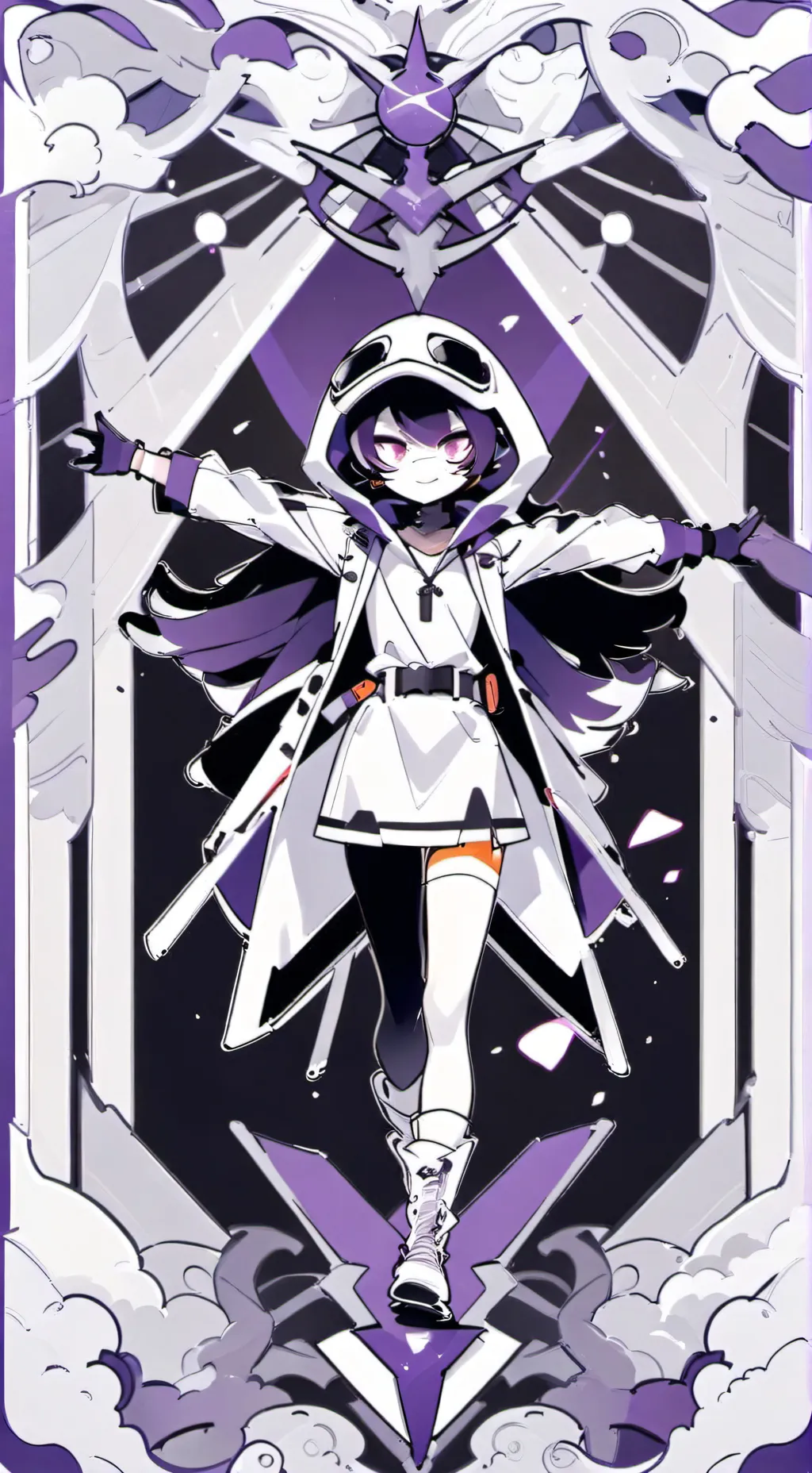 ai character: murder drones background