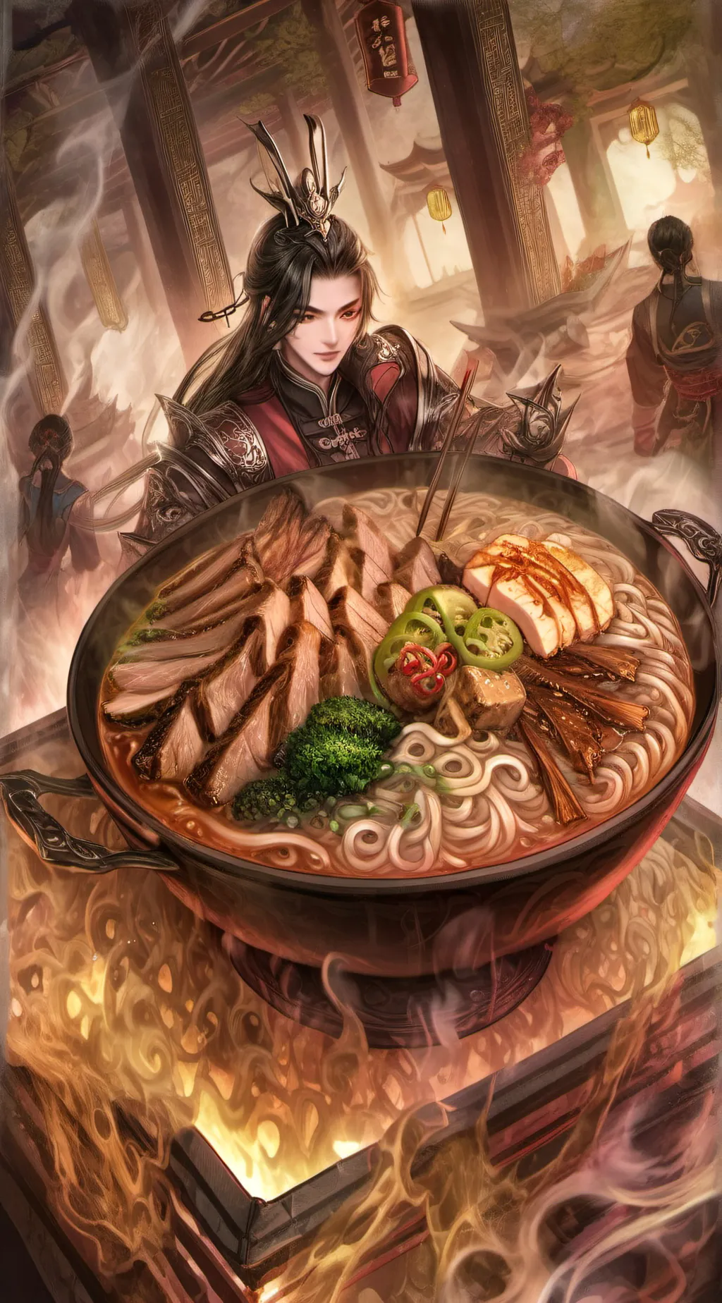 ai character: hacker background