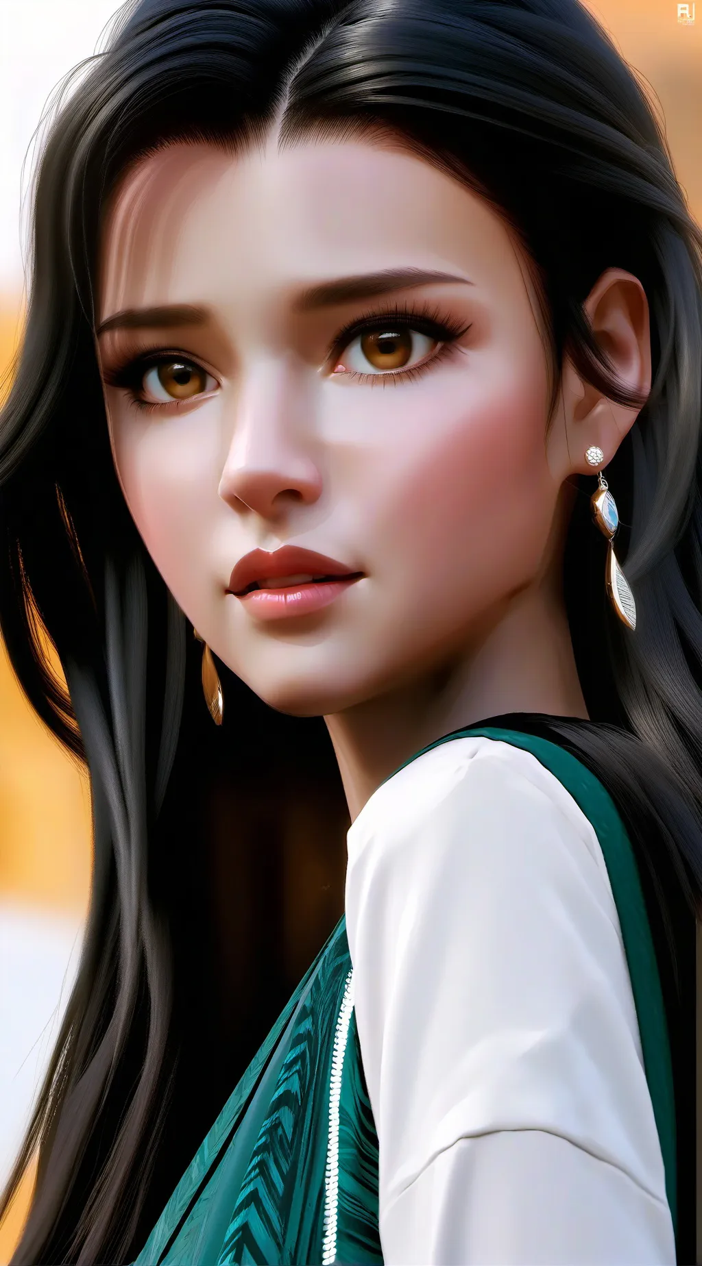 ai character: Quinshae Collins  background