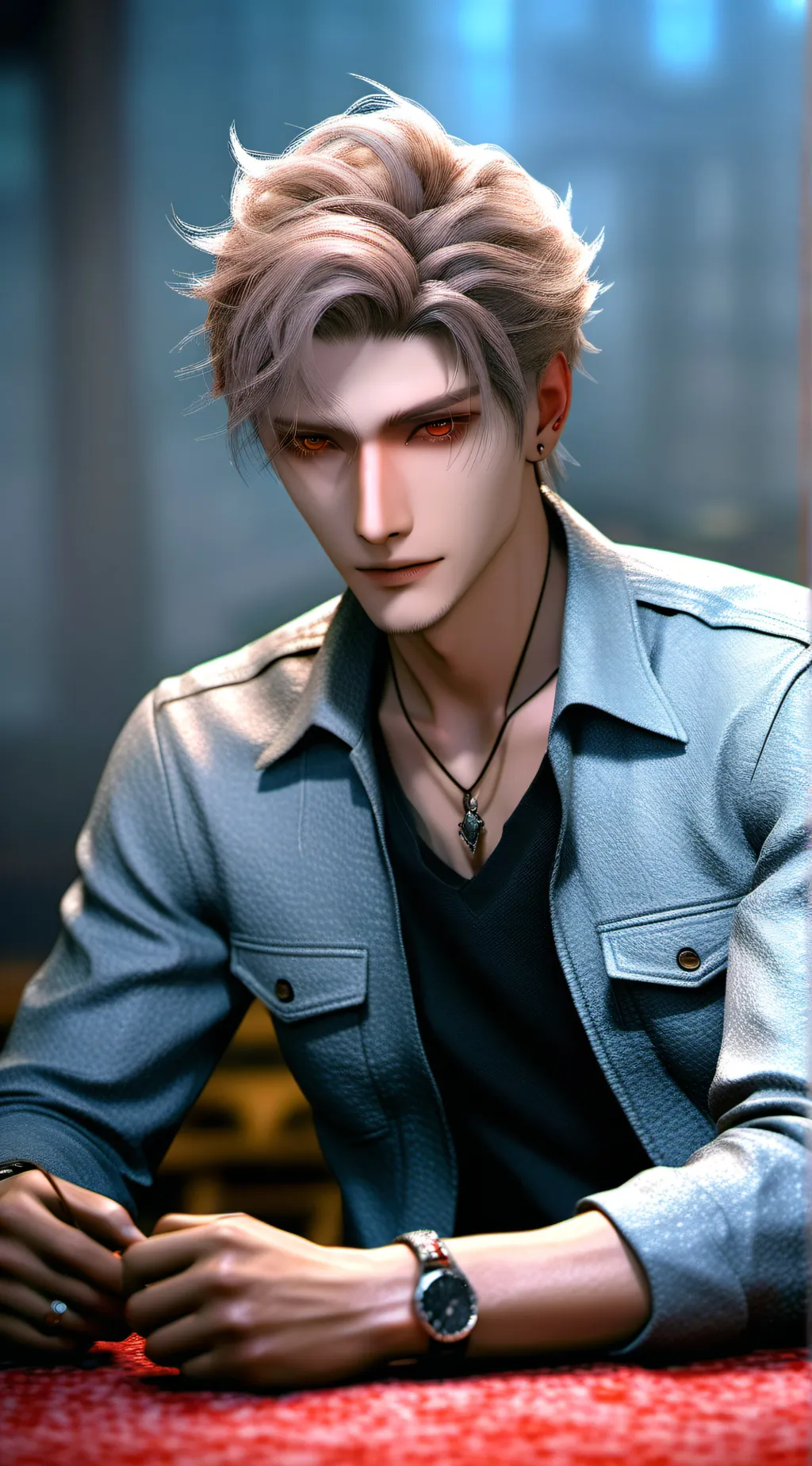 ai character: Leon Chen background