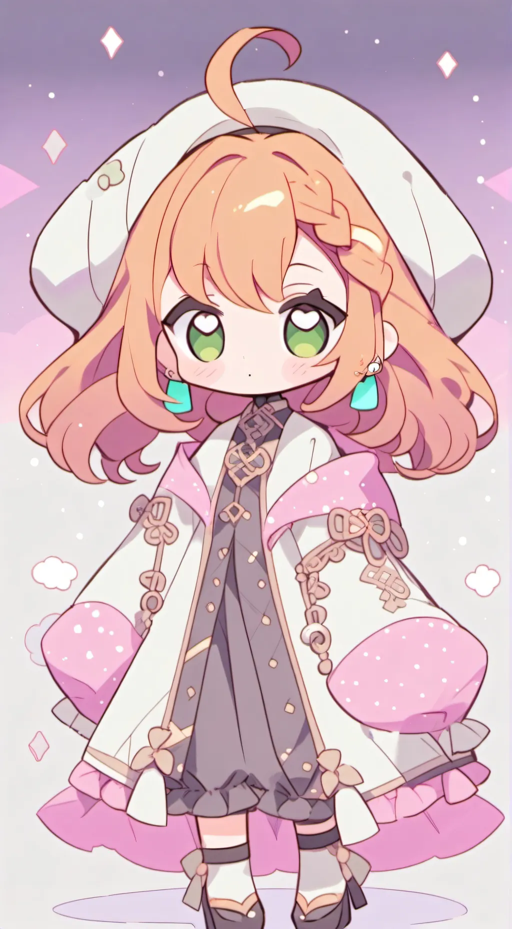 ai character: May 🌼🏵🌻🦘 background