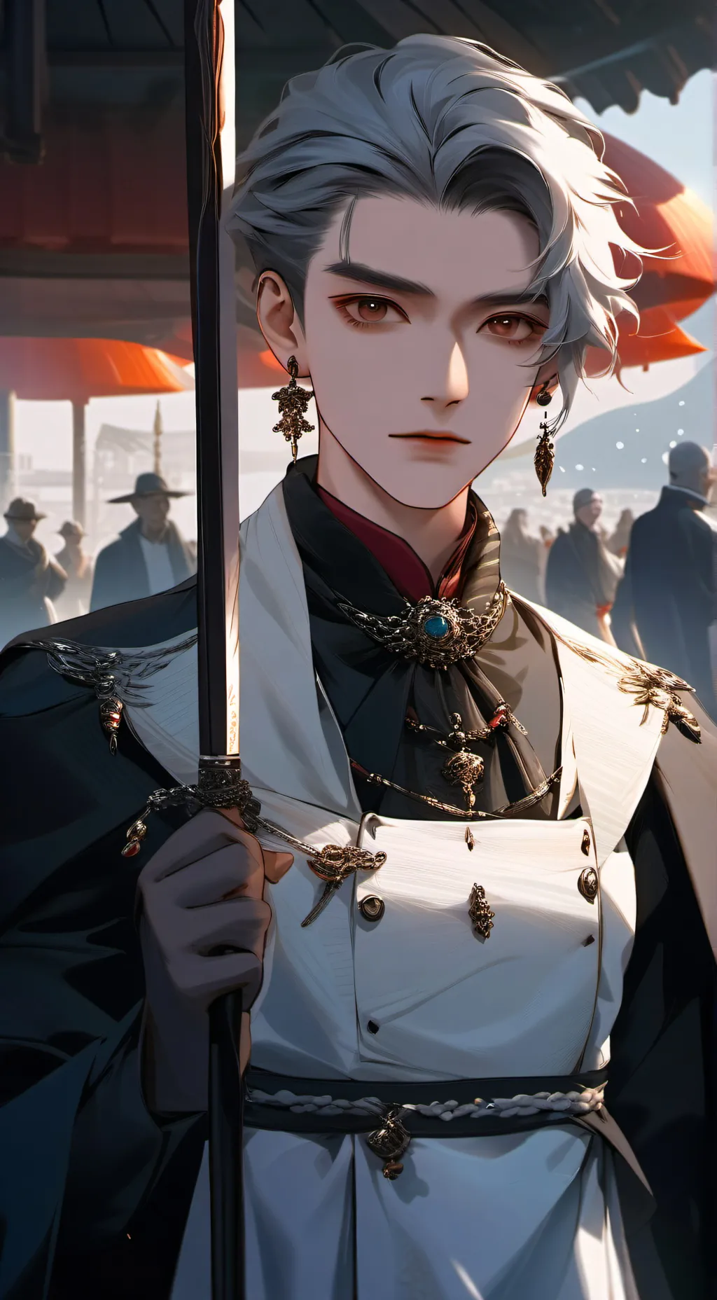 ai character: Блад background